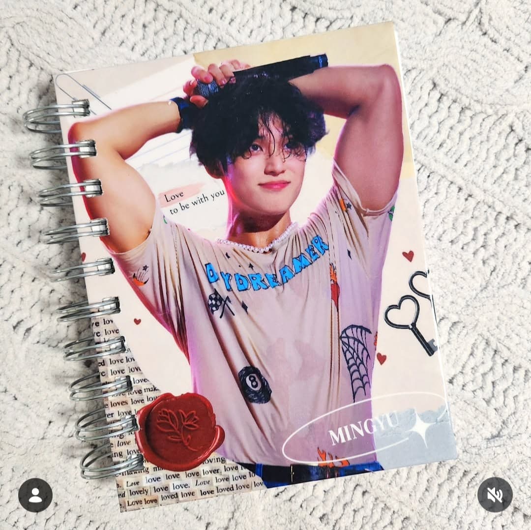 Mini Cuaderno MINGYU LOLLA - SEVENTEEN 