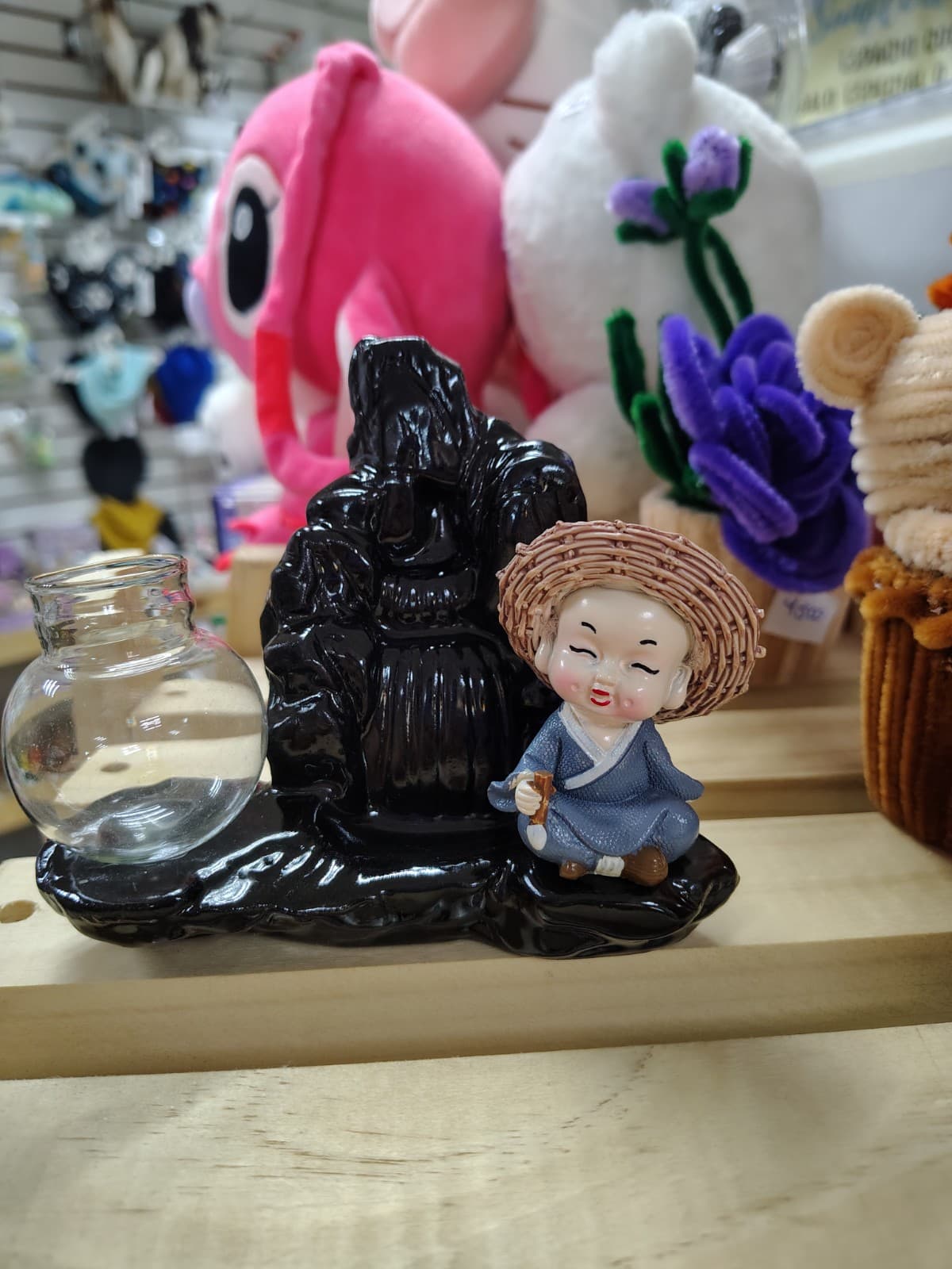 Cascada de humo  con aroma de regalo