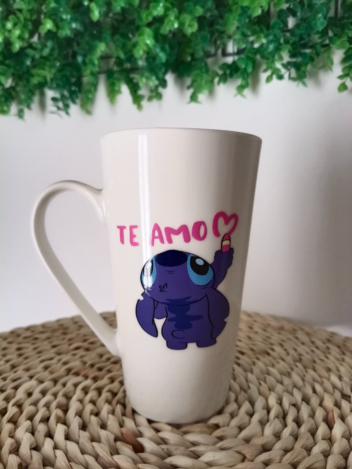 Tazón Stitch Te amo 