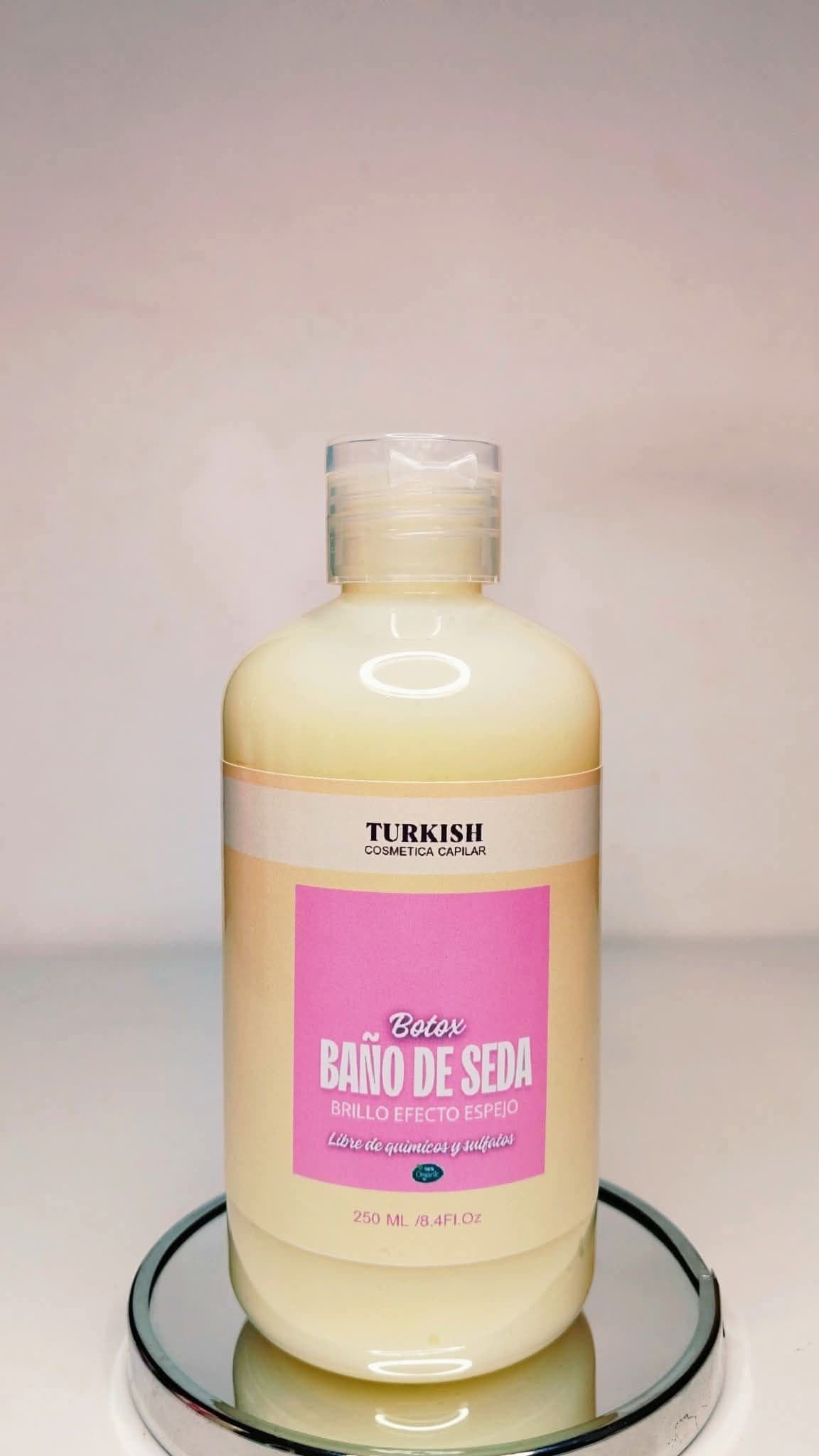 BOTOX BAÑO DE SEDA + BRILLO EFECTO ESPEJO 