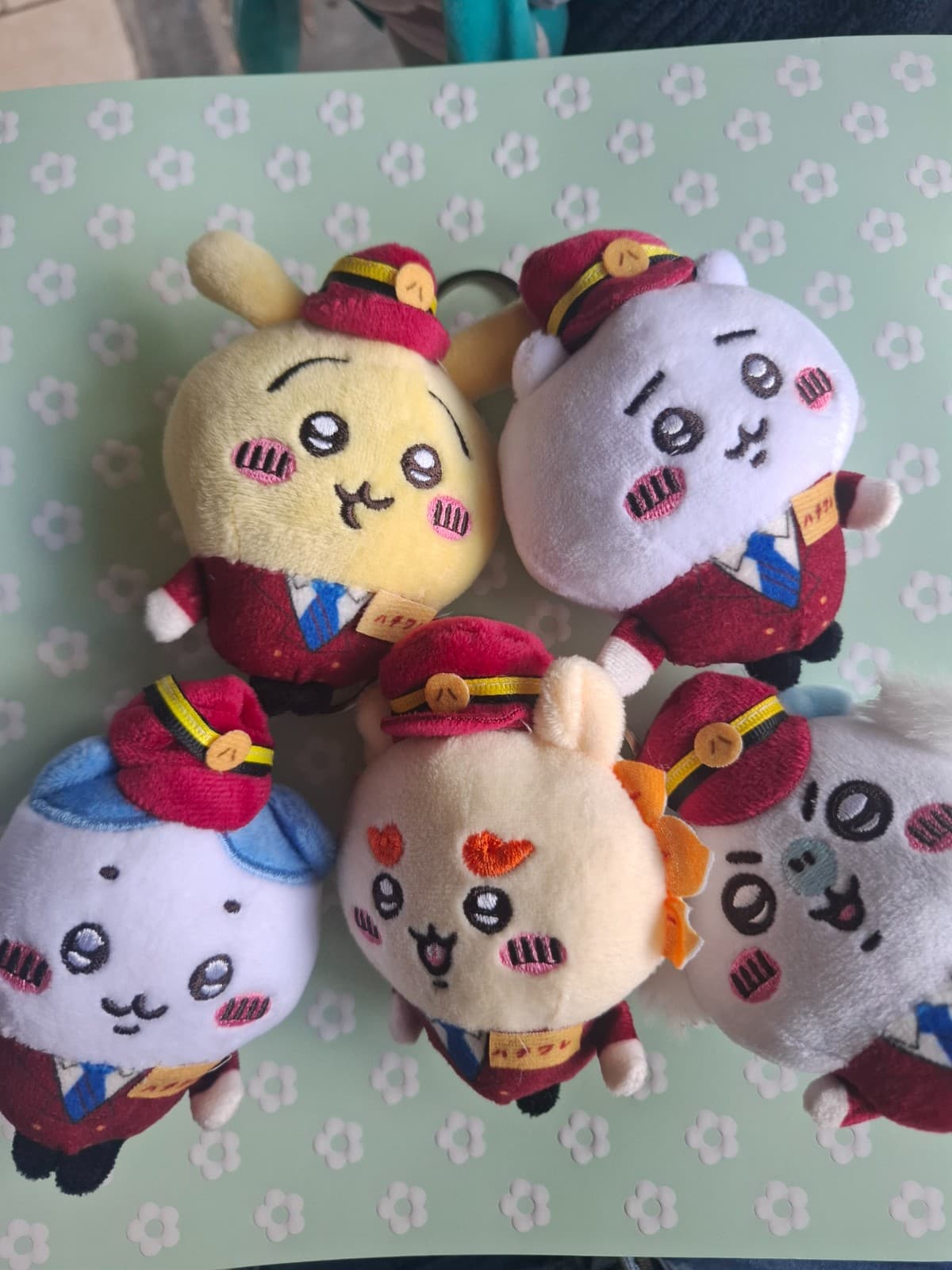 Llaveros Chiikawa tren