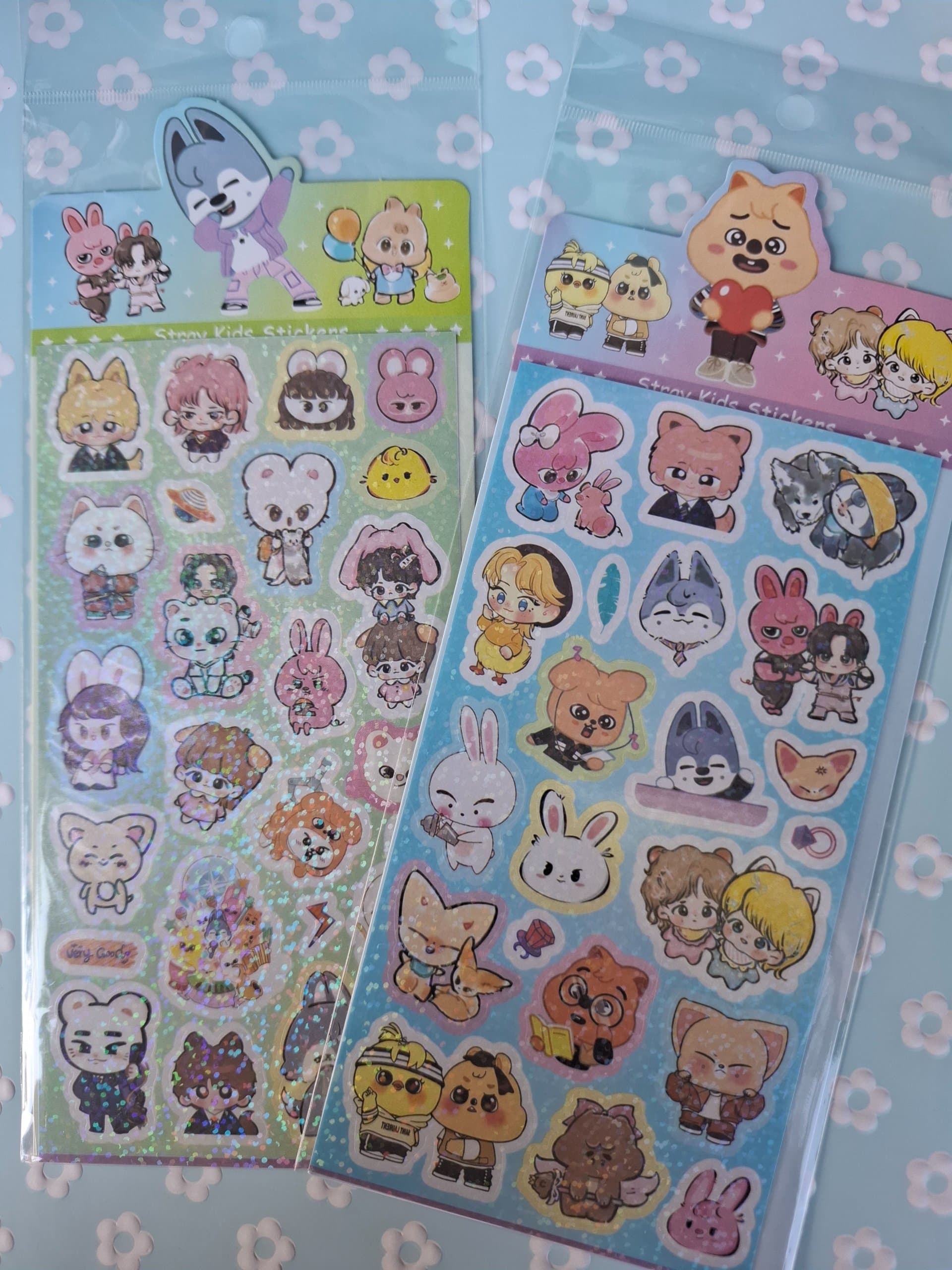 Stickers holograficos Straykids 