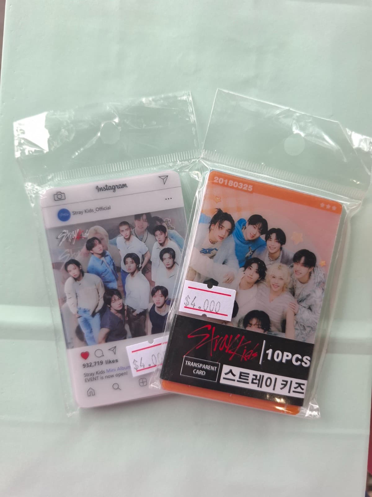 Pack Lomocards transparentes Straykids 