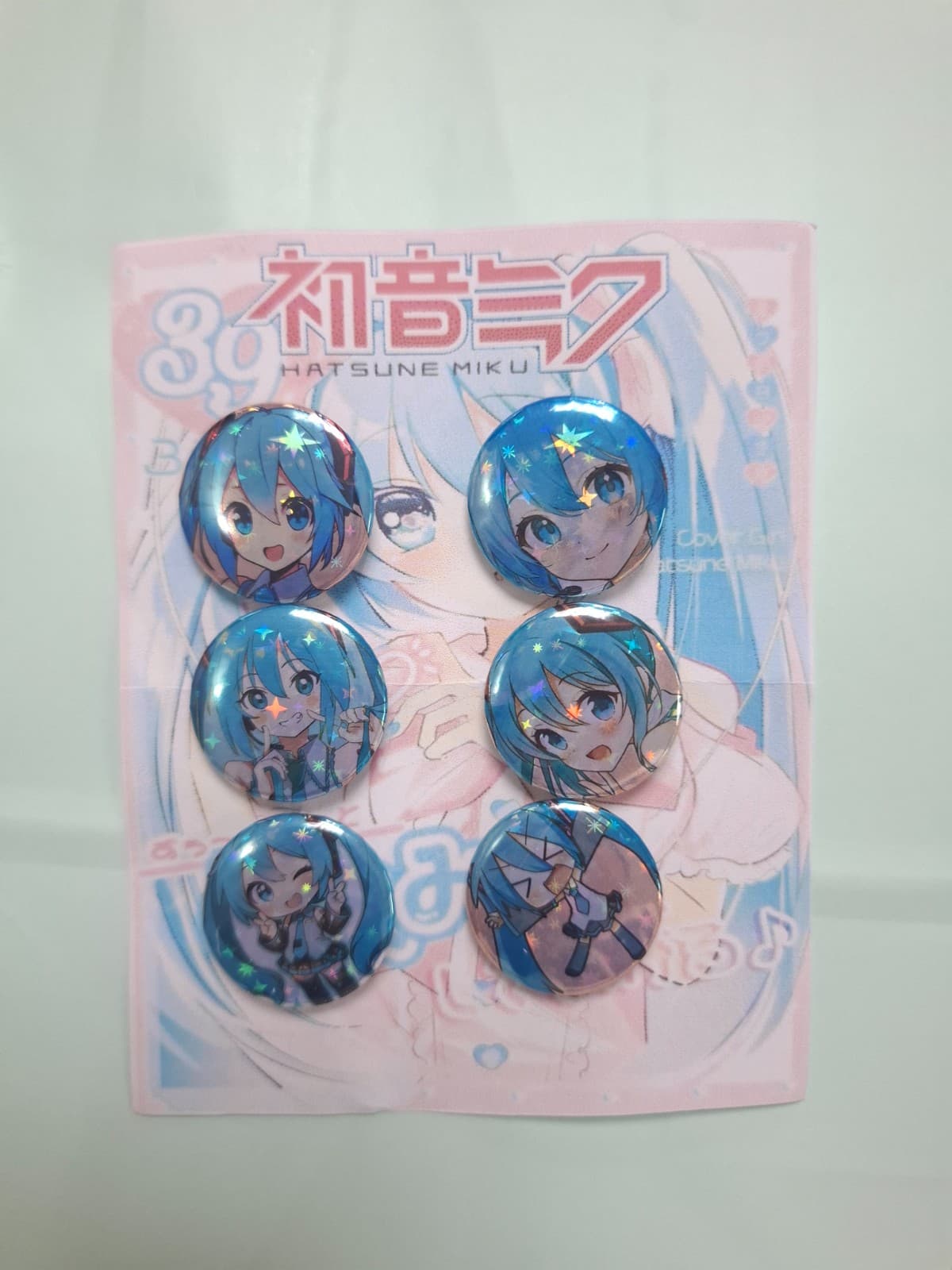 Chapitas Hatsune Miku 