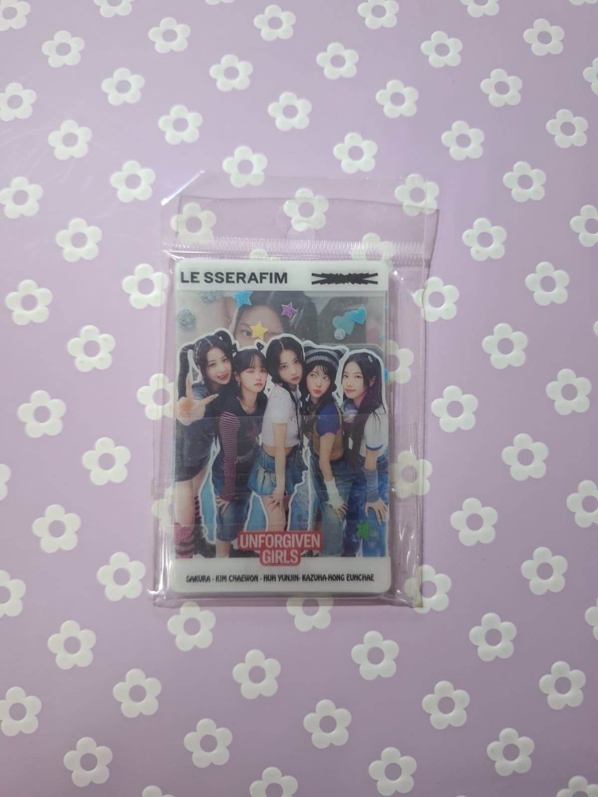 Pack Lomocard Transparente Lesserafim 