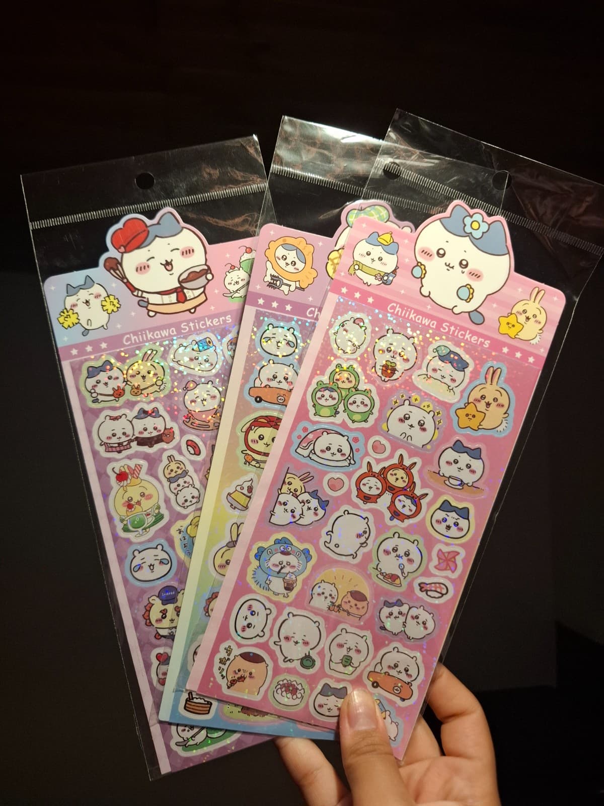 Stickers Holograficos Chiikawa