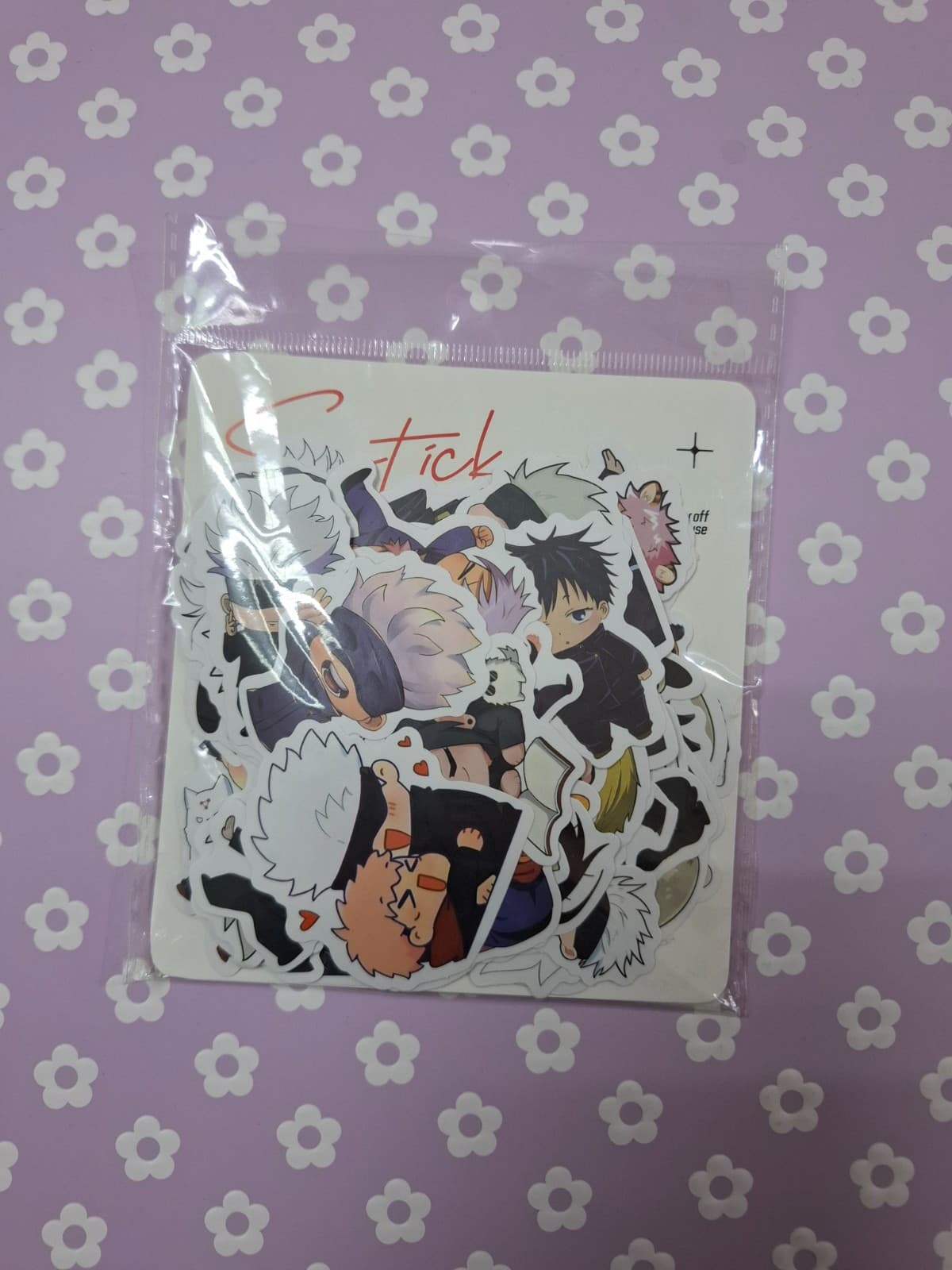 Pack 40 stickers Jujutsu Kaisen