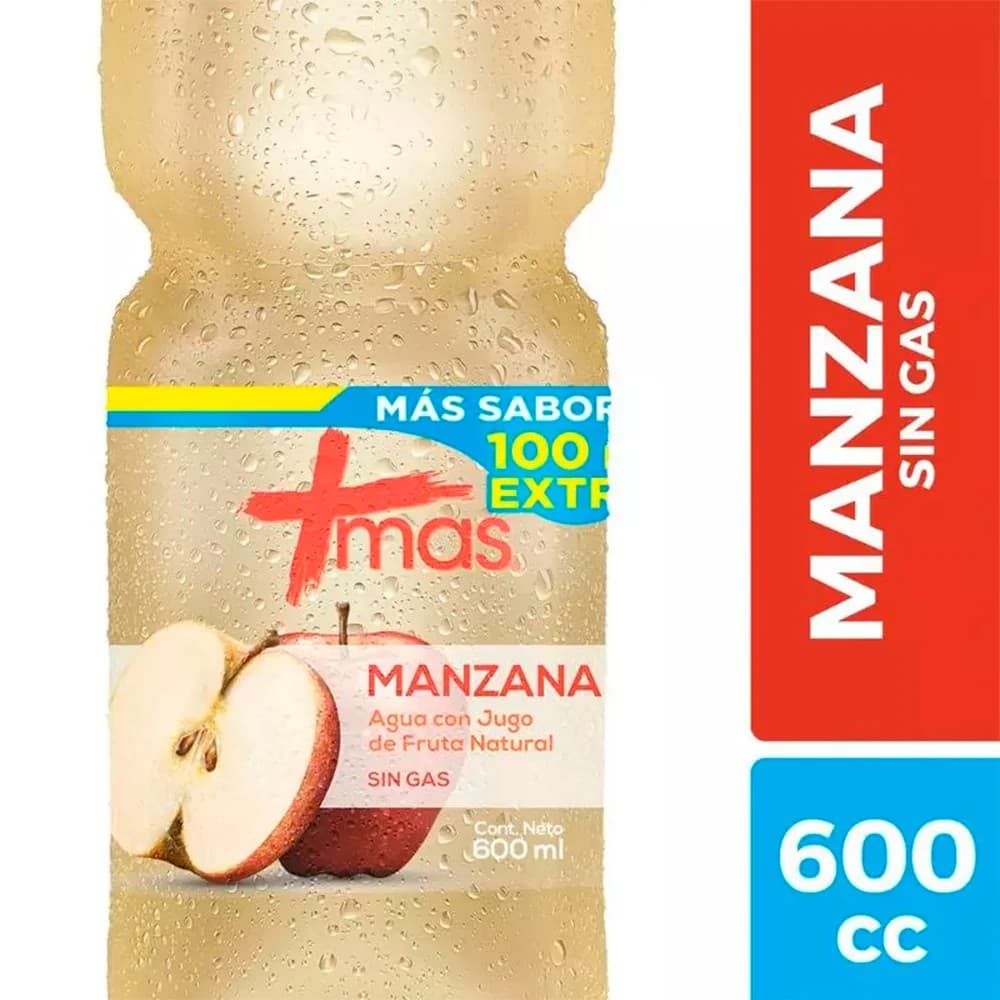 Agua Cachantun Más Manzana 600cc