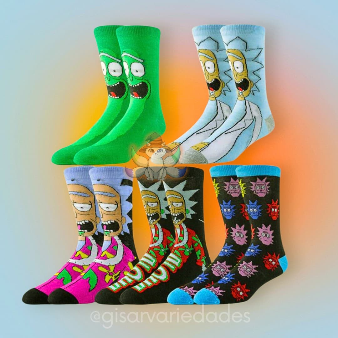 Calcetas Rick y Morty
