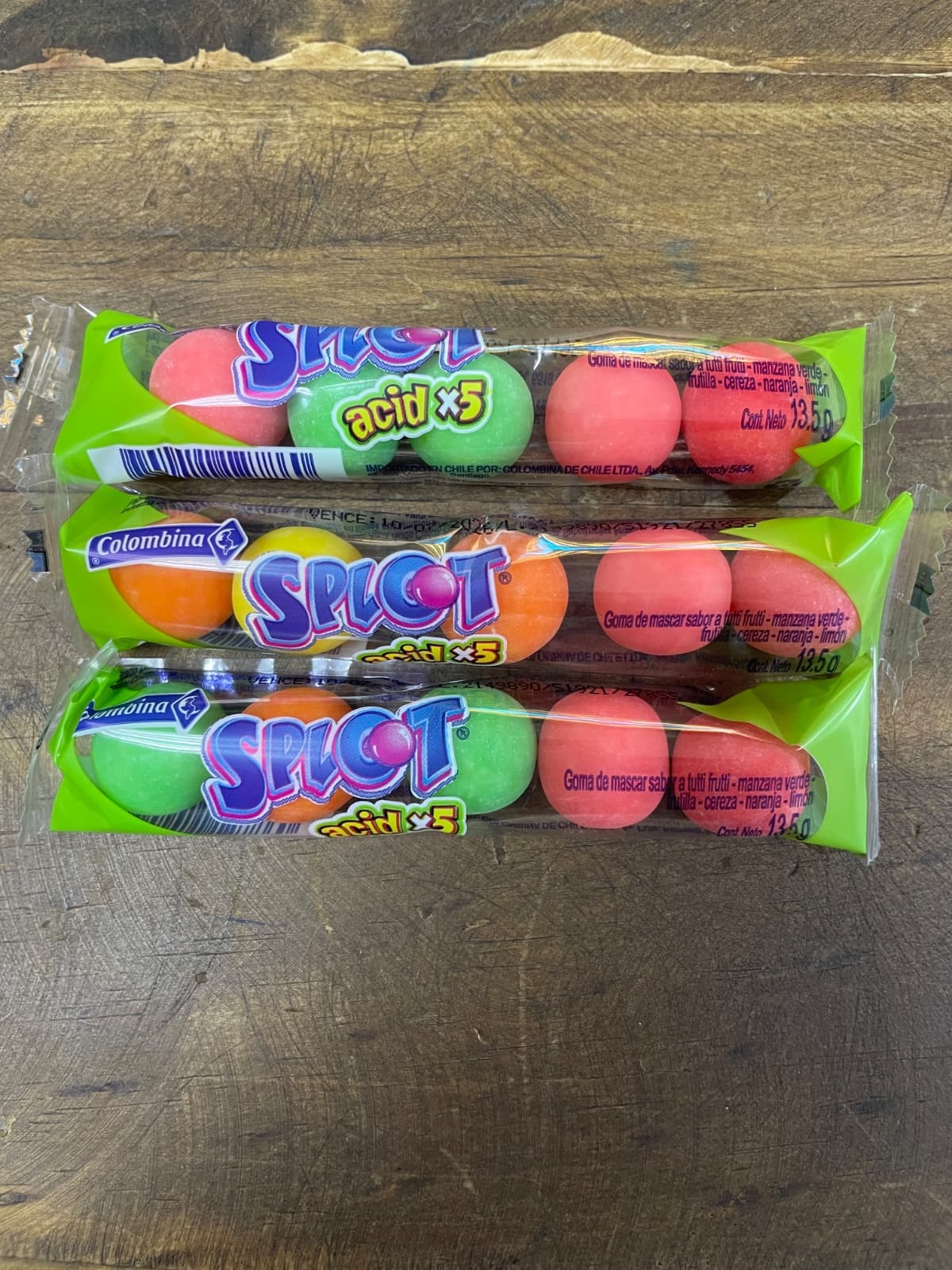 Splot Chicles Ácidos 