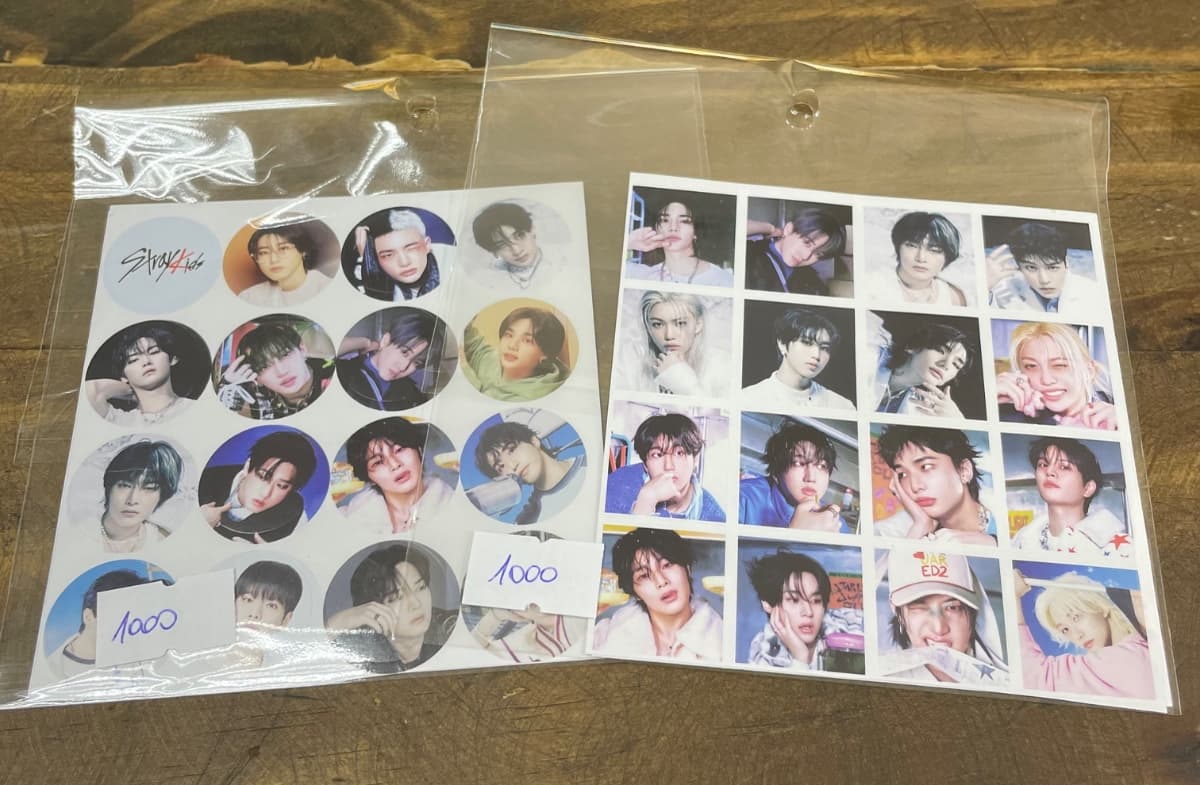 Stickers Cara StrayKids 
