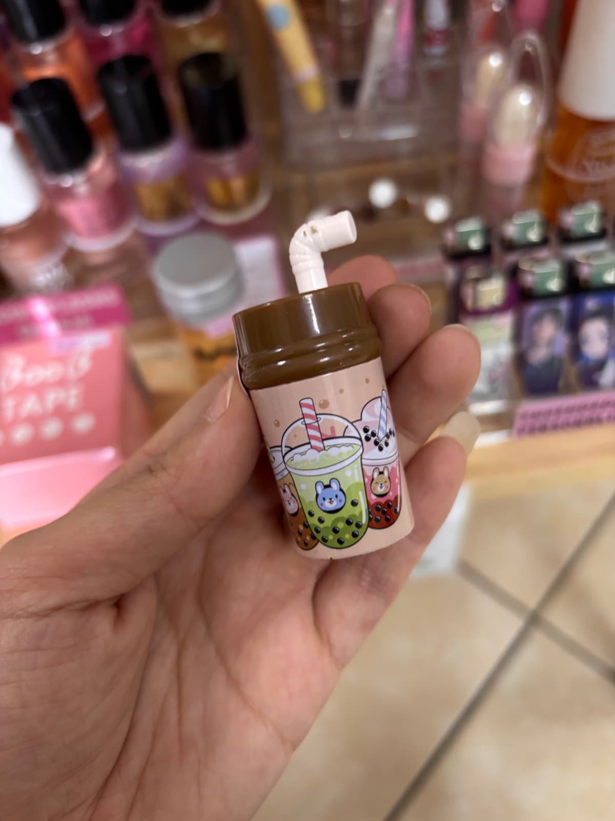 Tinta de labios roja 