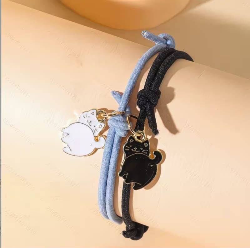 Pulsera de pareja azul