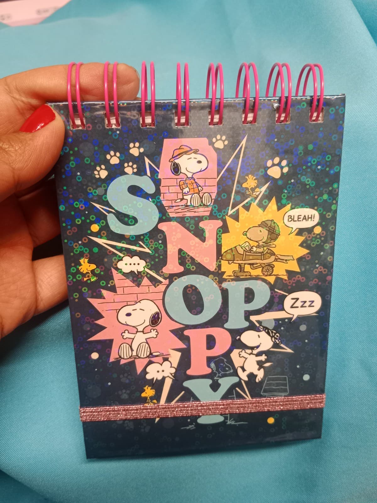 Croquera pequeña Snoopy 