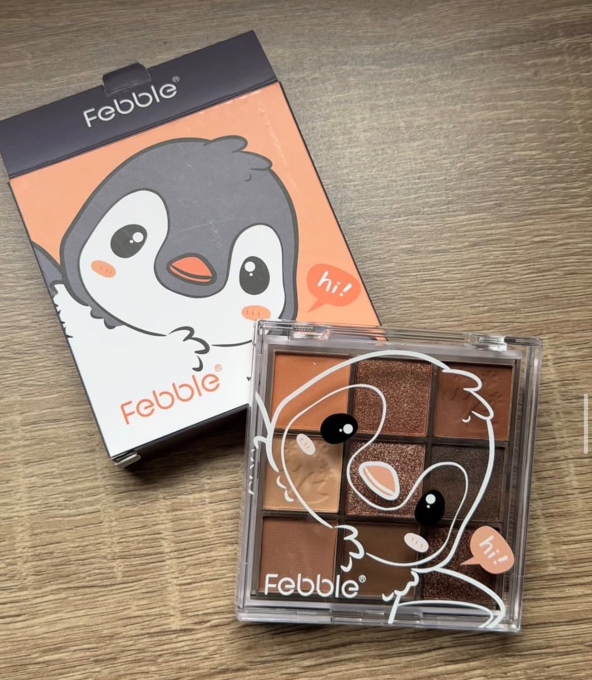 Paleta maquillaje febble