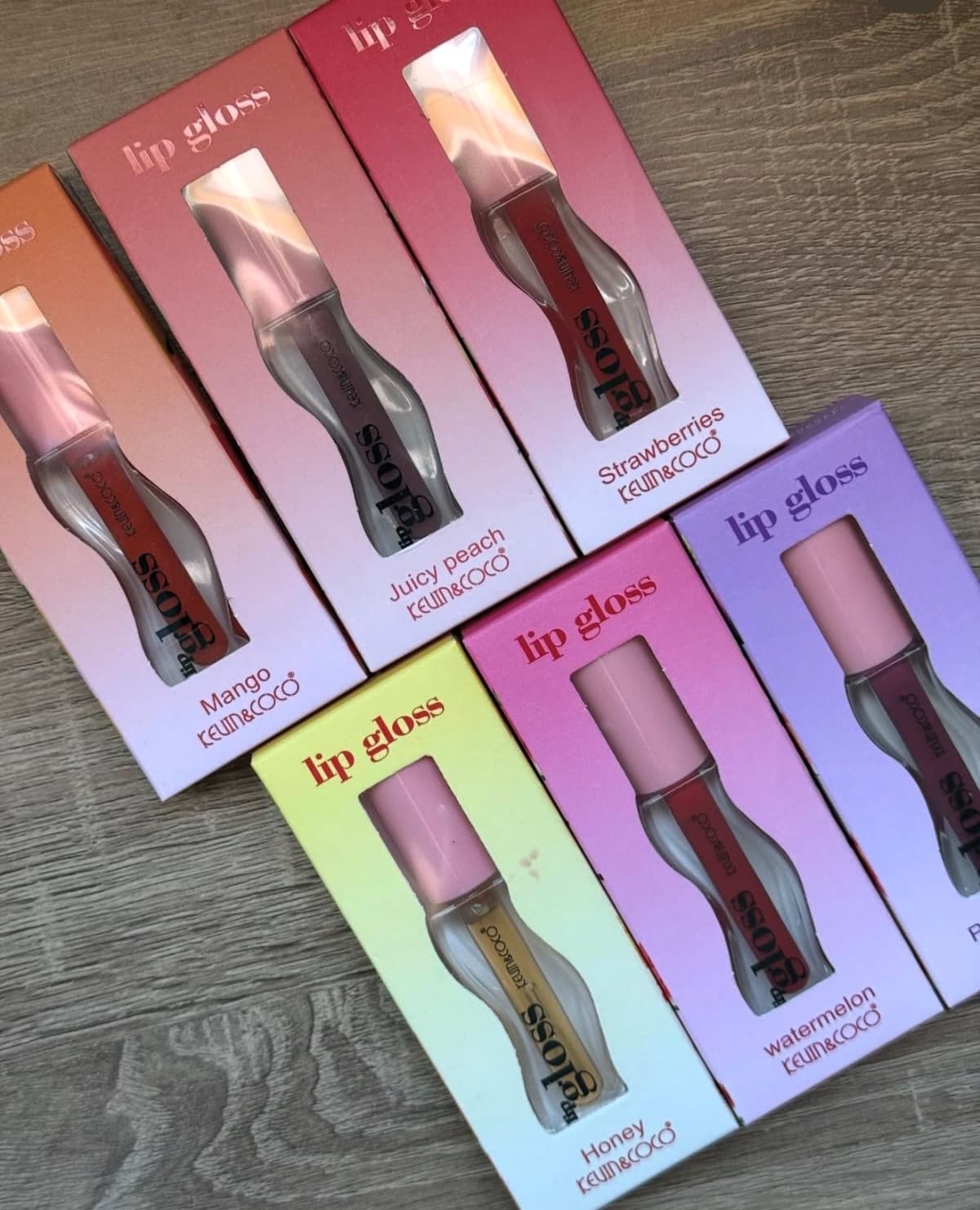 Lip gloss kevin y coco