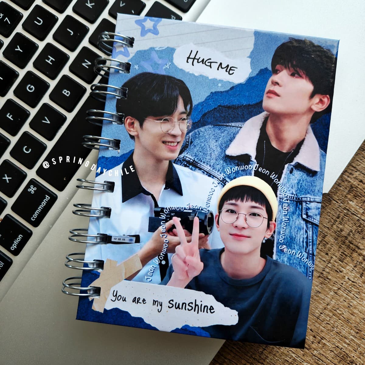 Mini Cuaderno JEON WONWOO 