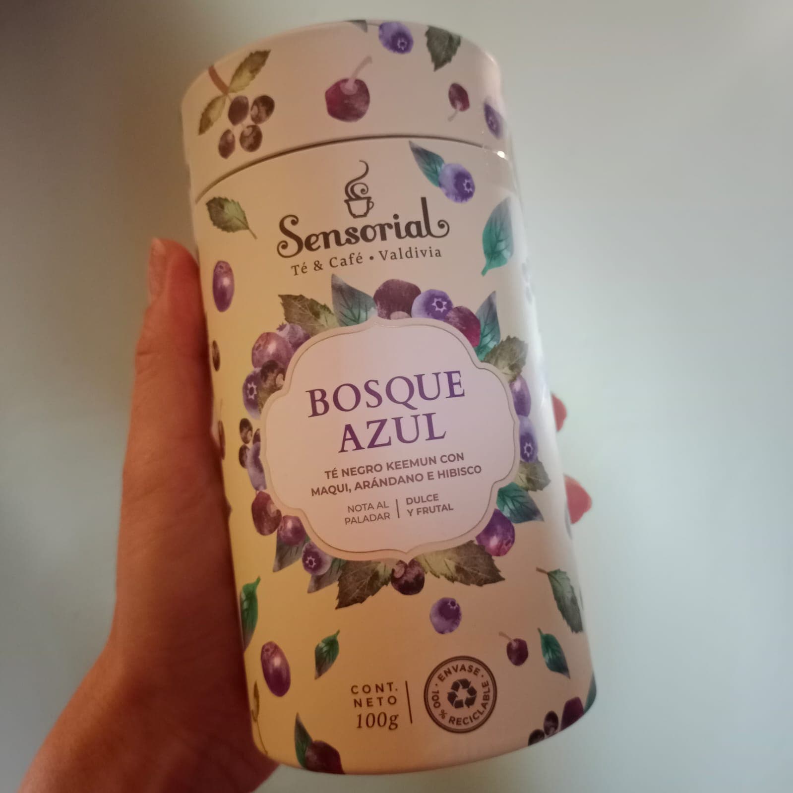 Té Bosque Azul Sensorial