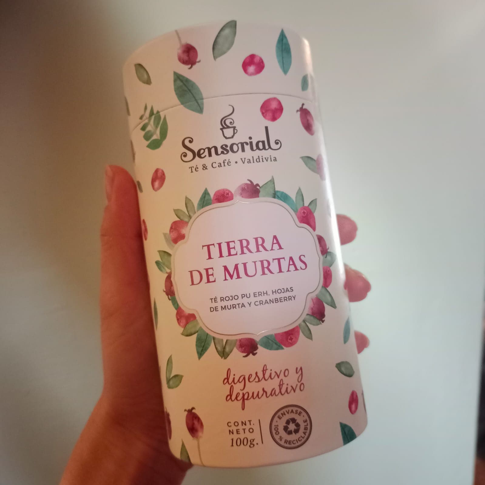 Té Tierra de Muertas Sensorial
