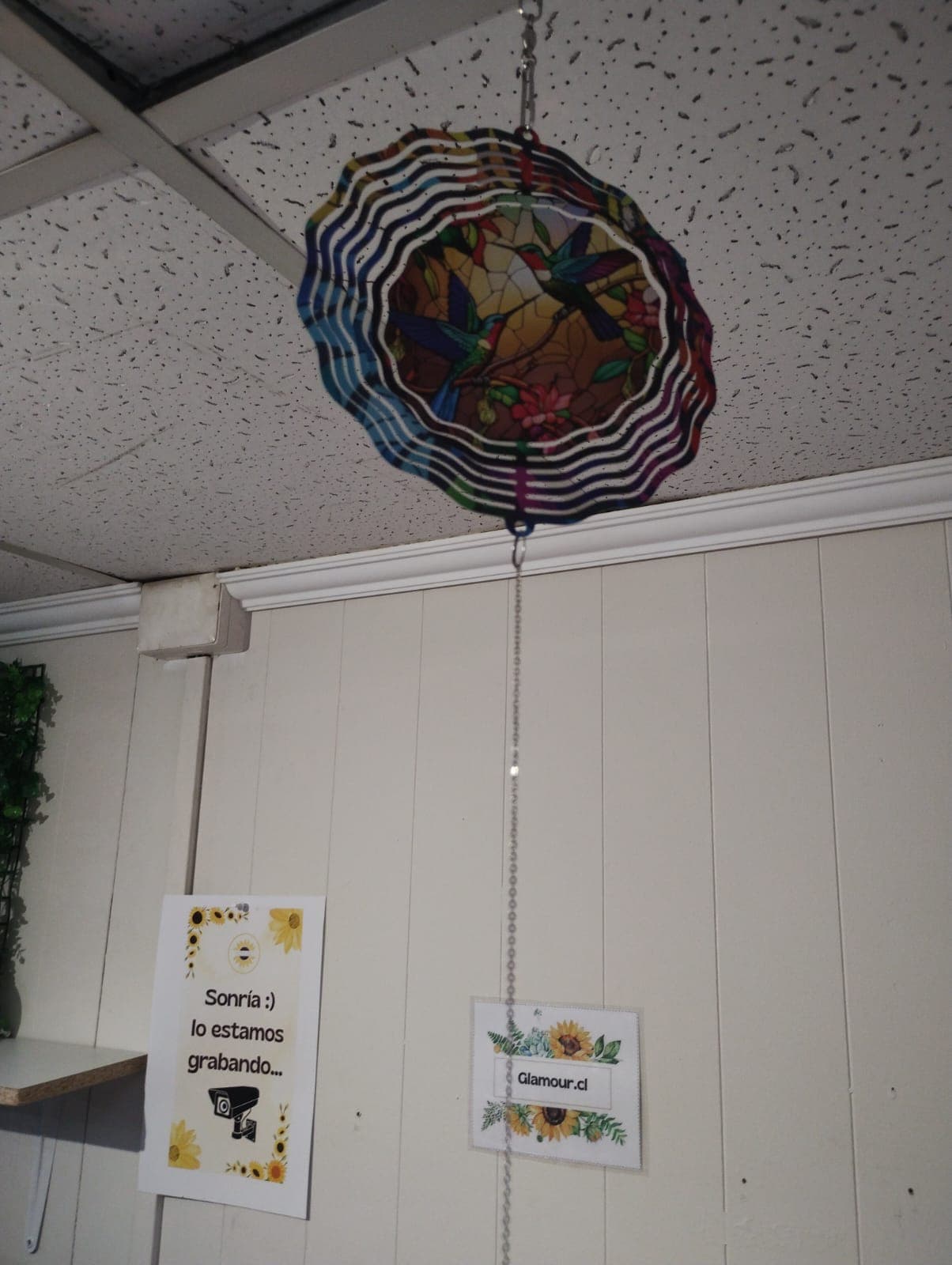 girador de viento acero mediano