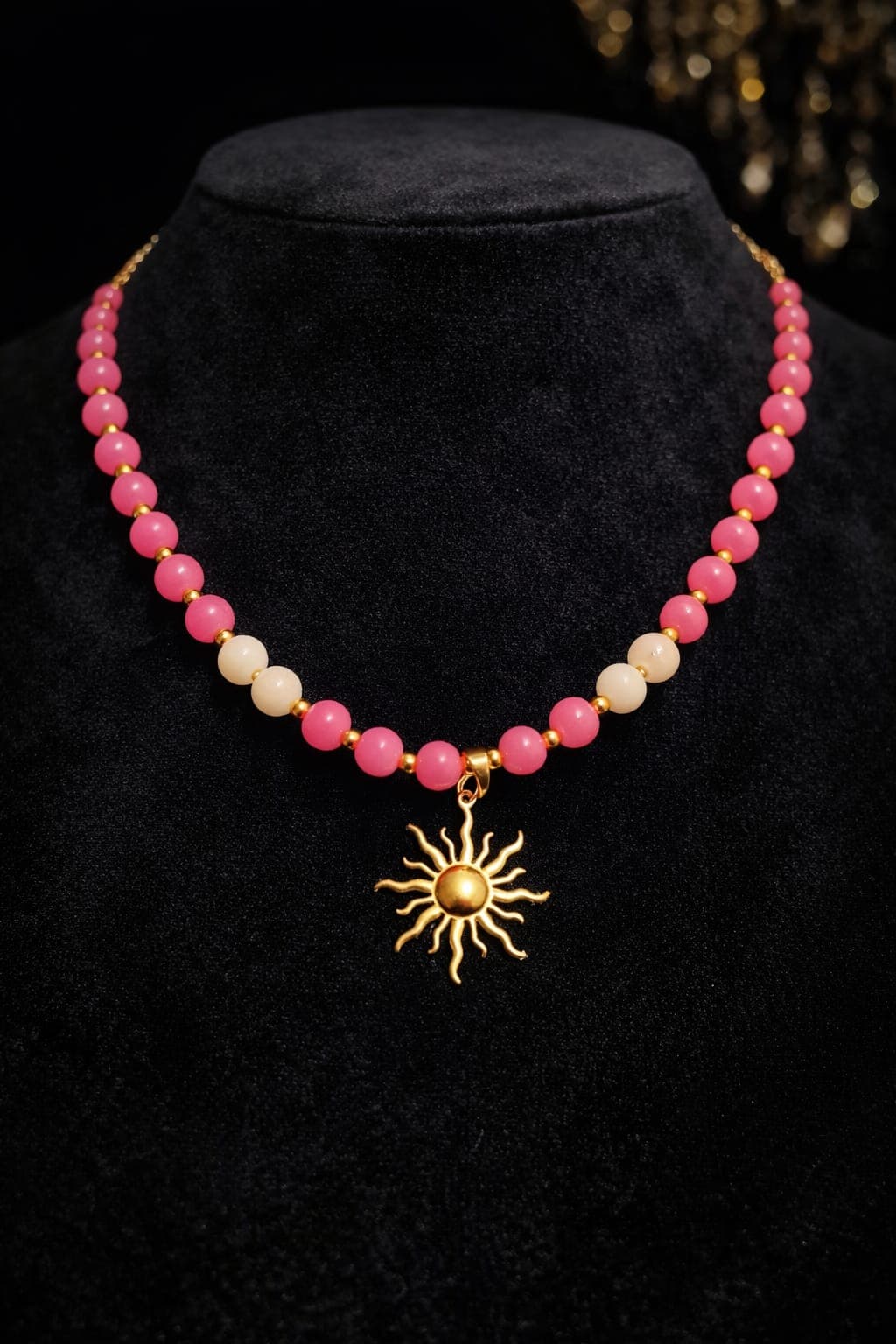 COLLAR VIBRANTE SOL MODELO CHICLE