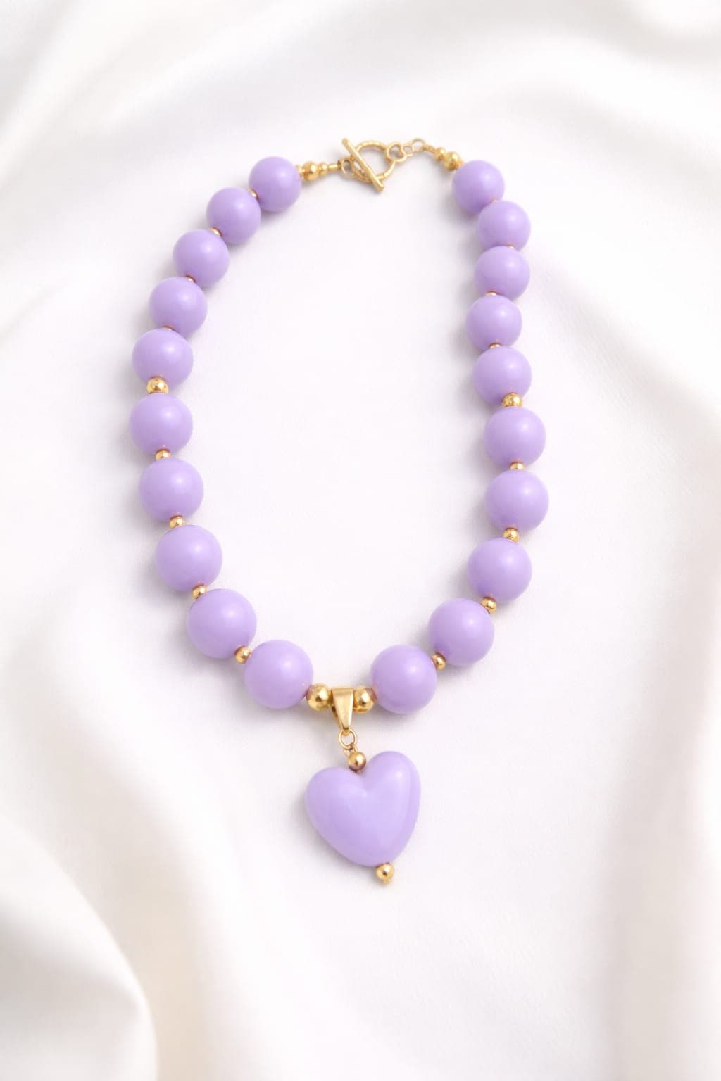 Collar "Violet Heart" - Edición Romantic Glow
