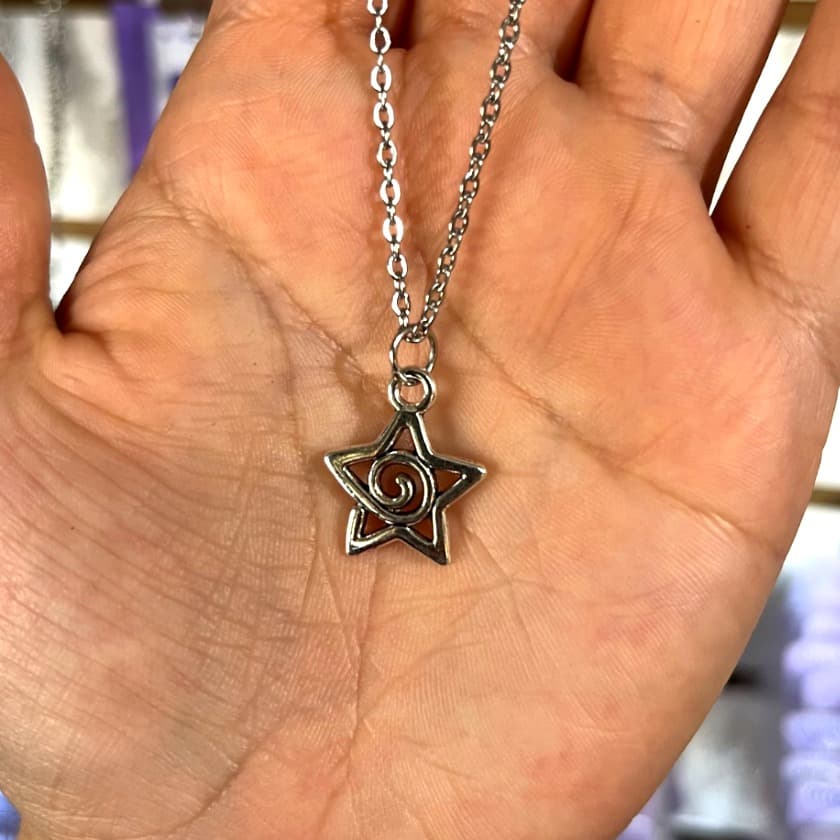 collar estrella tribal 