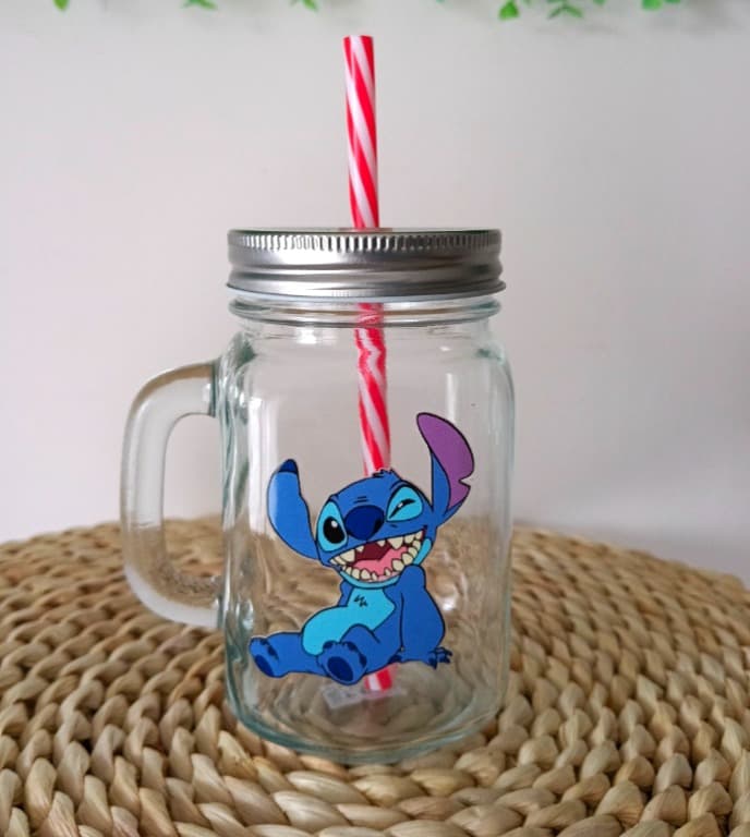 Vaso de vidrio Stich