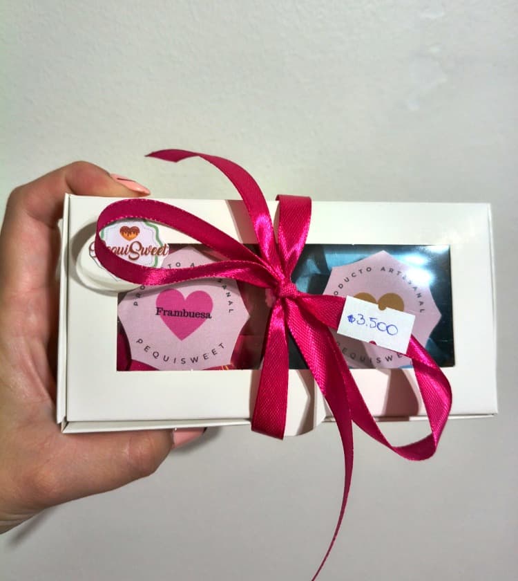 Caja regalo 2 alfajores 