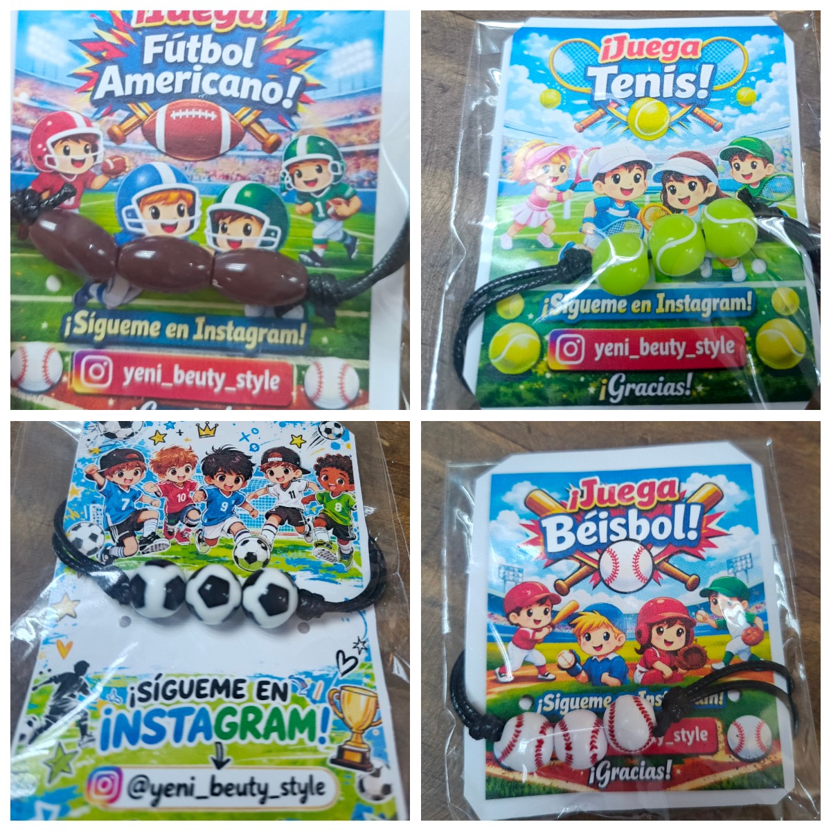 Pulseras de niños 