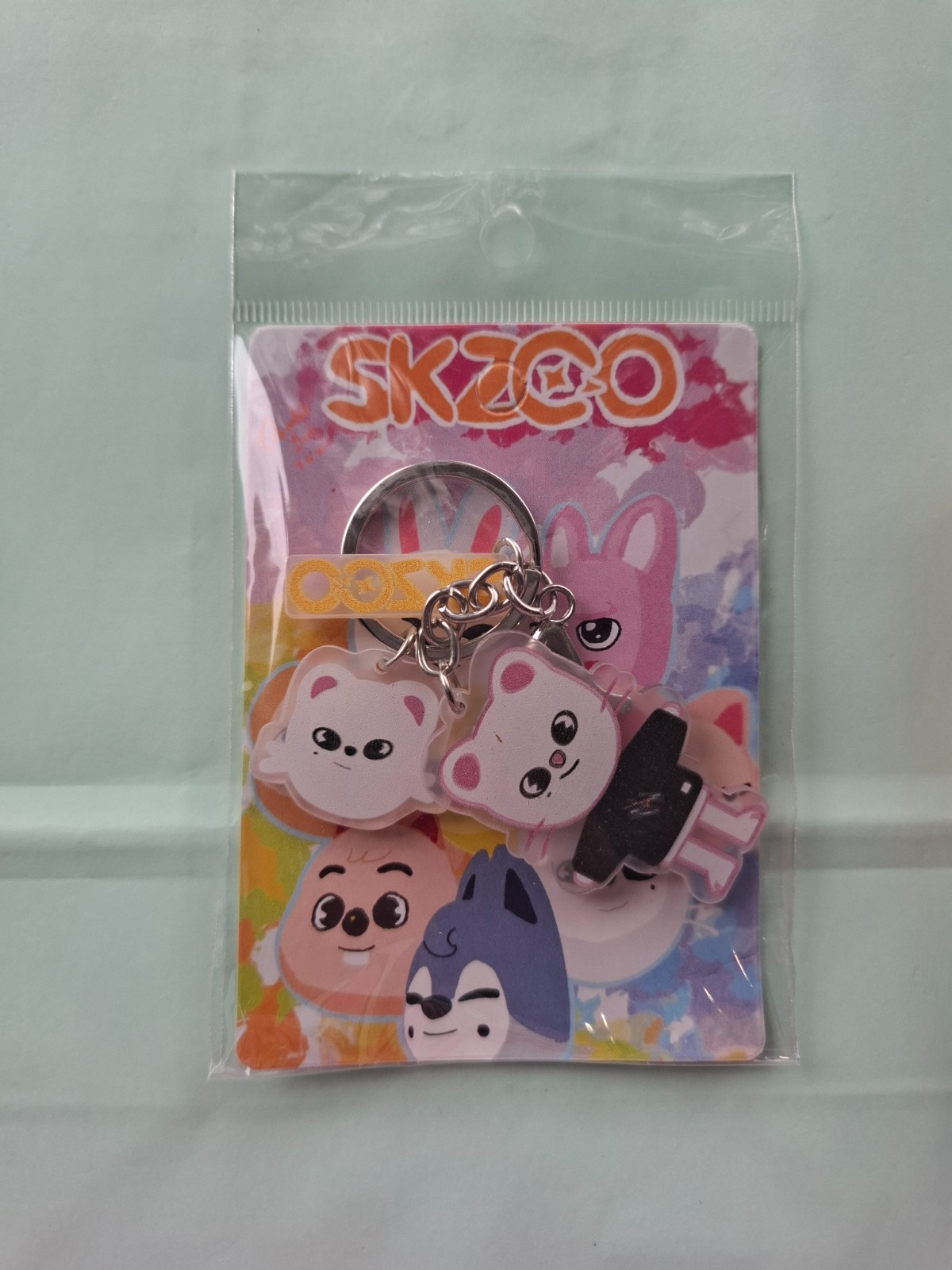 Llavero acrílico Hyunjin Skzoo  1