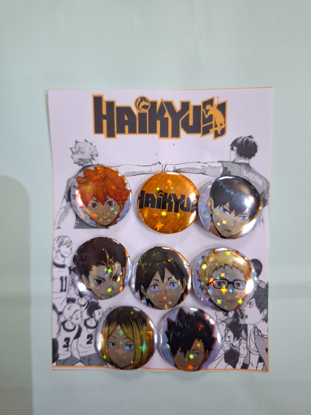 Chapitas Haikyuu 1