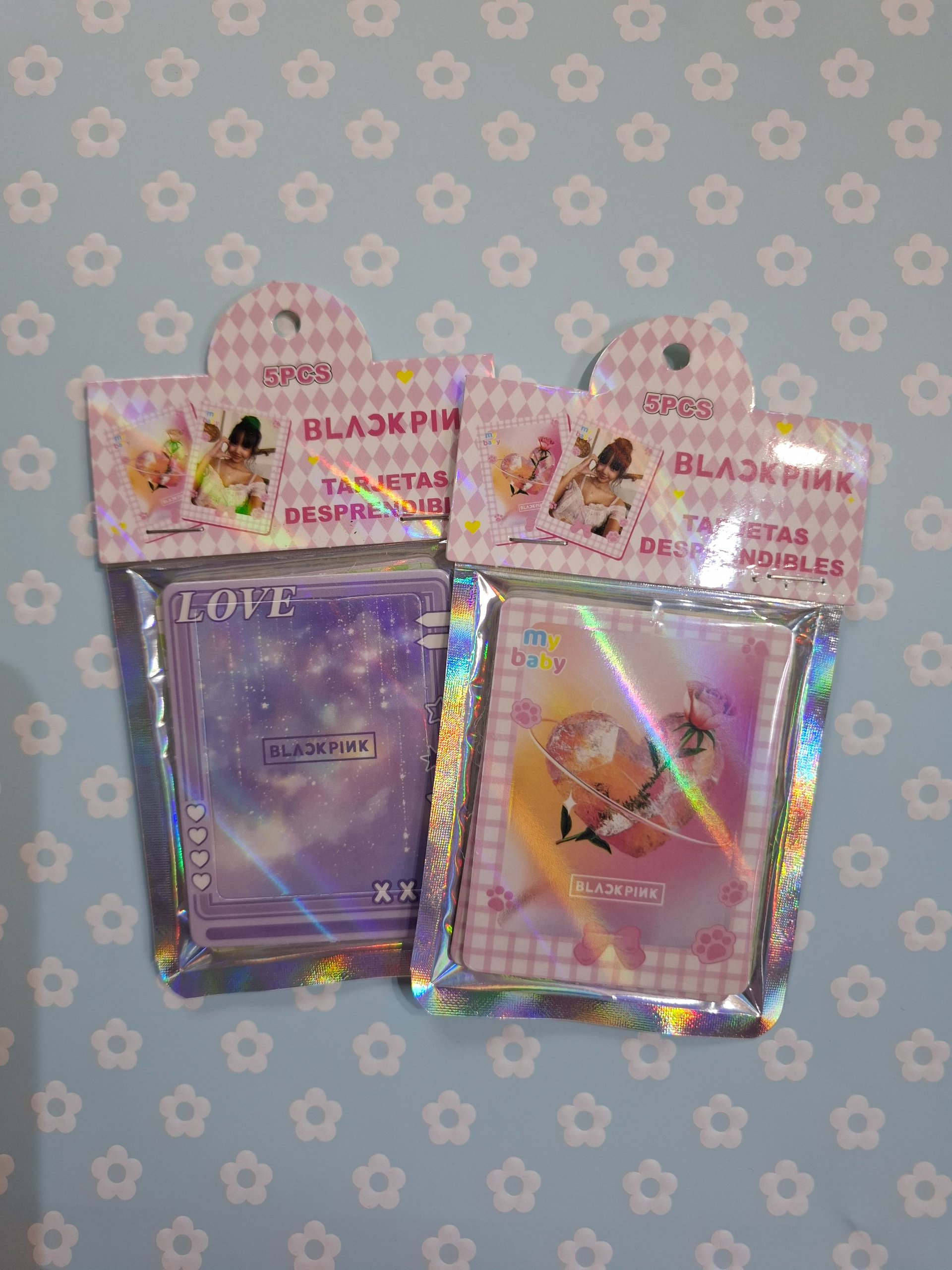 Tarjetas desprendibles Blackpink 