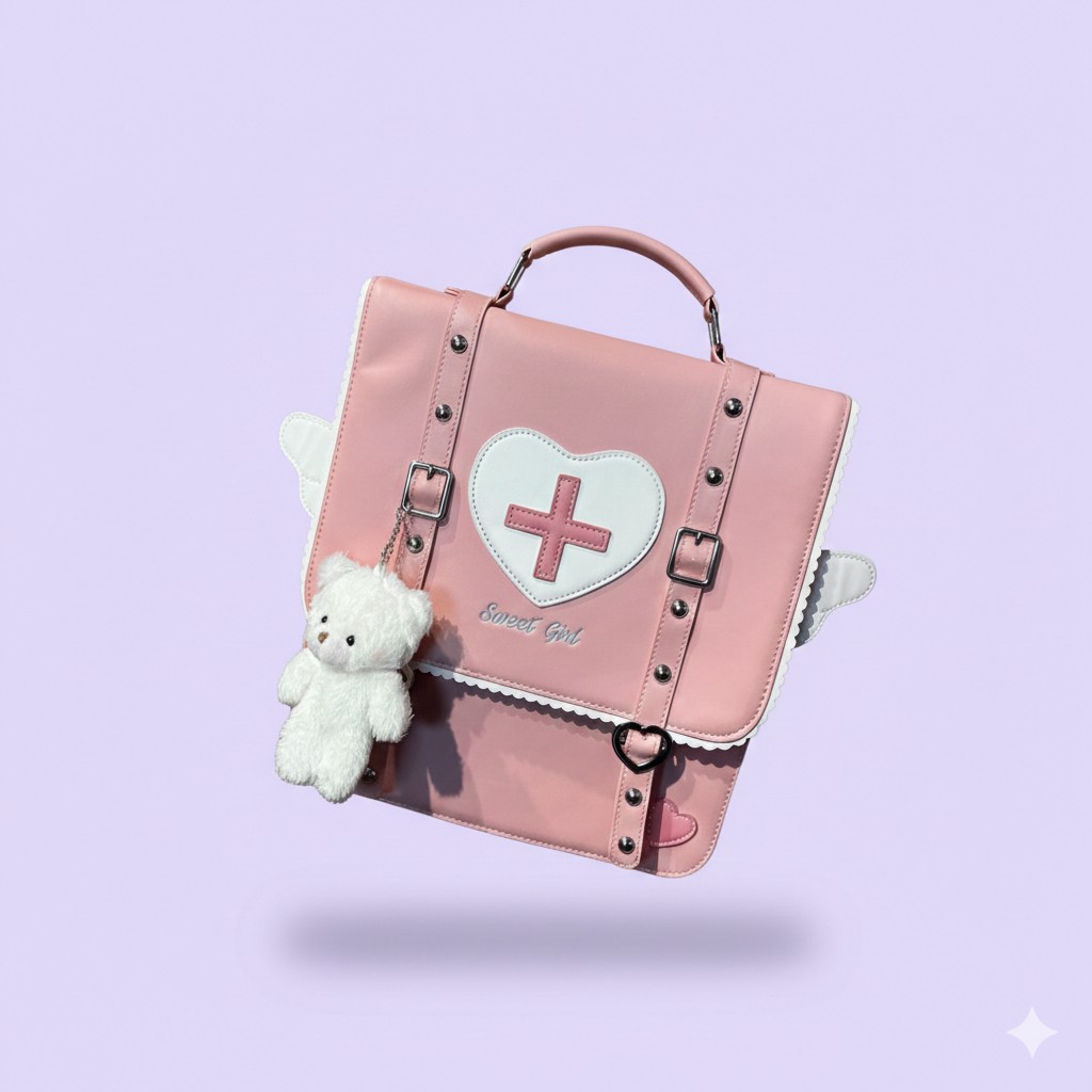 Mochila Enfermera Rosa