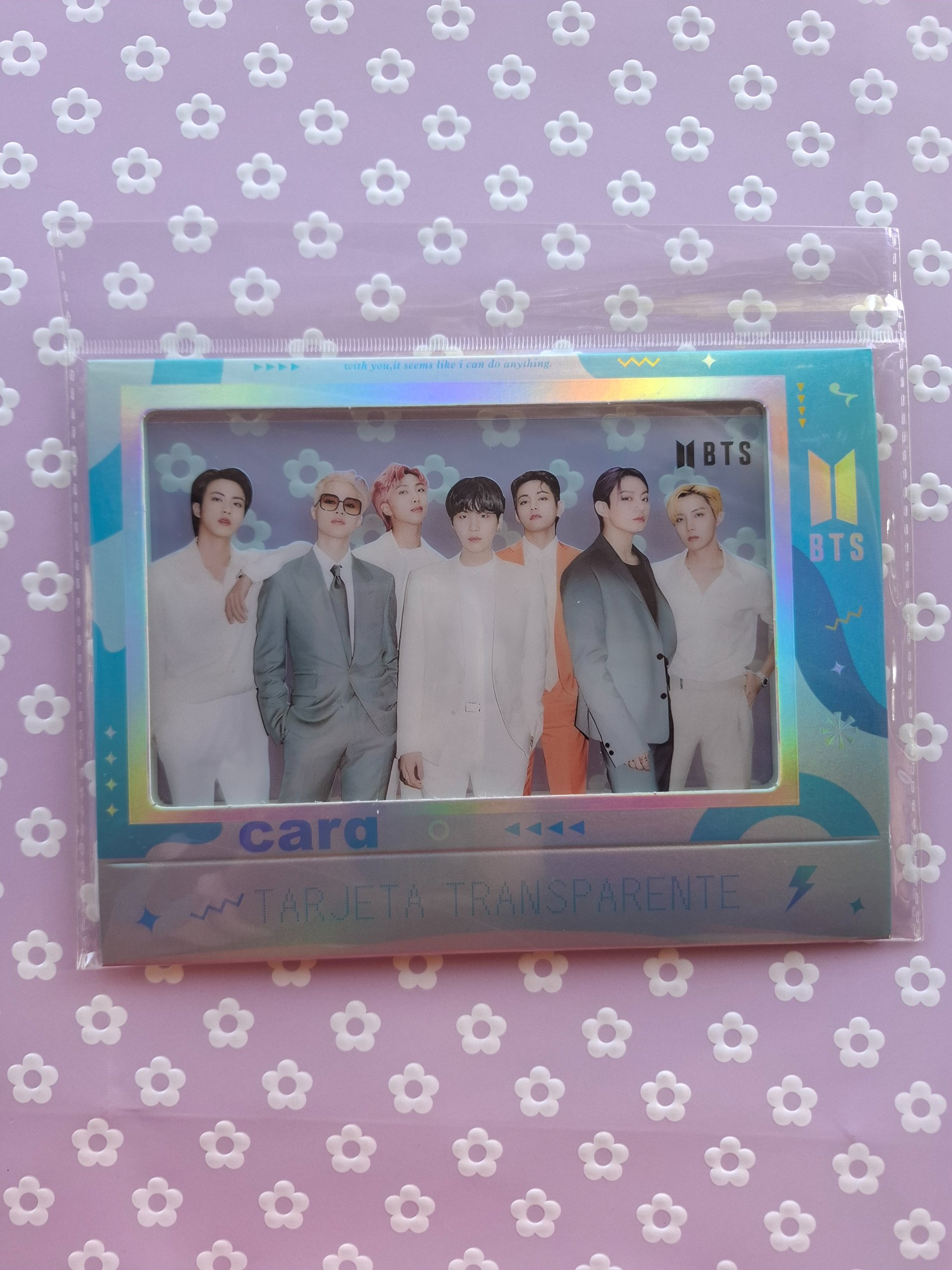 Lomocard Transparente Gigante BTS 1
