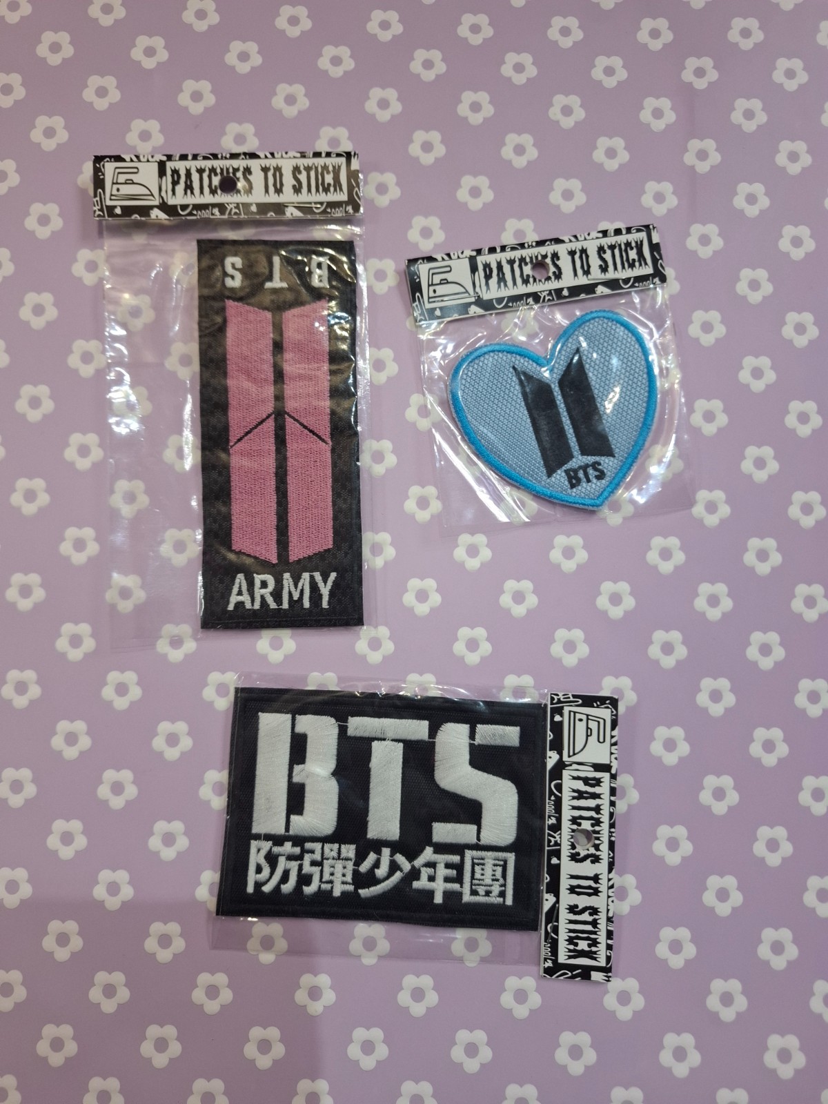 Parches BTS