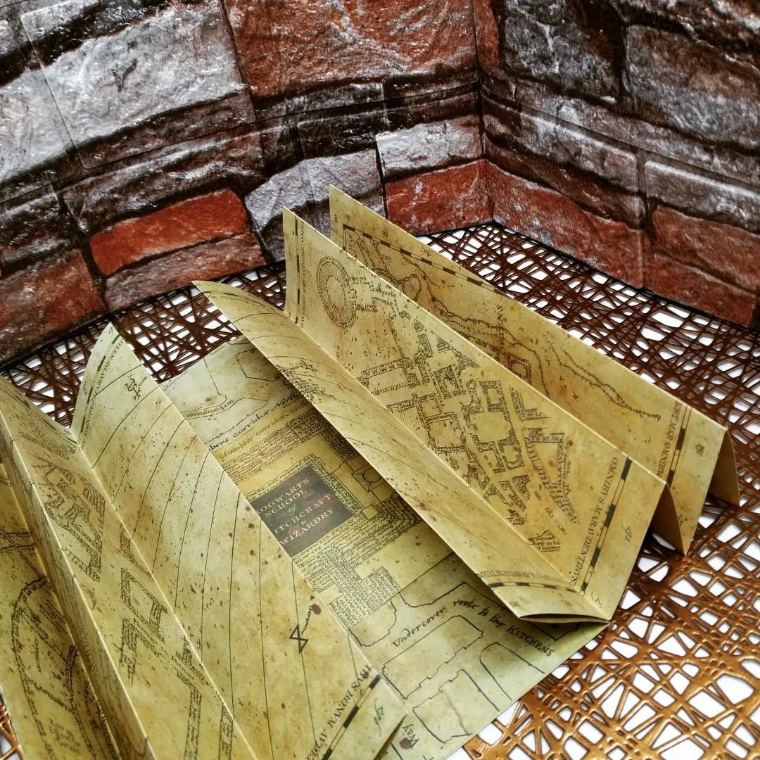 Mapa del merodeador (Harry Potter) 1