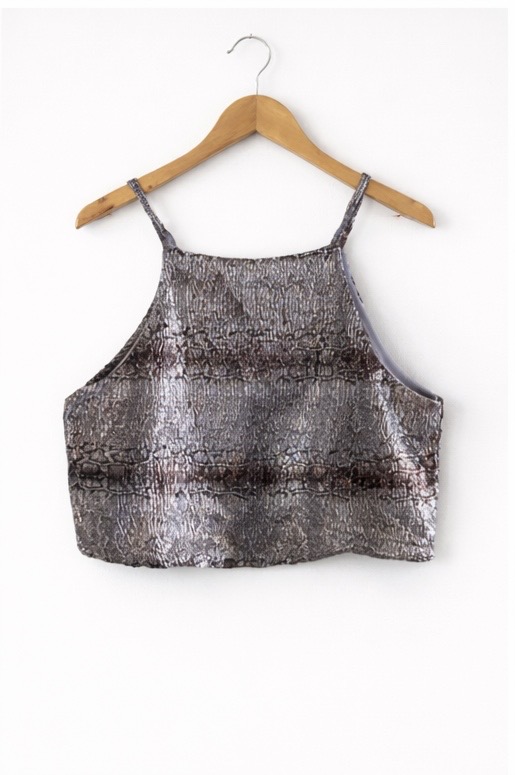 Polera Plateada