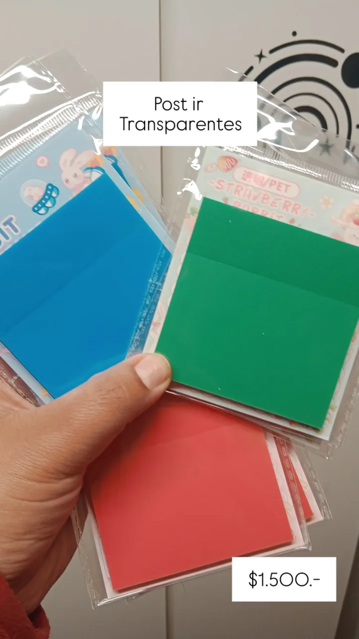 Post it transparentes 1