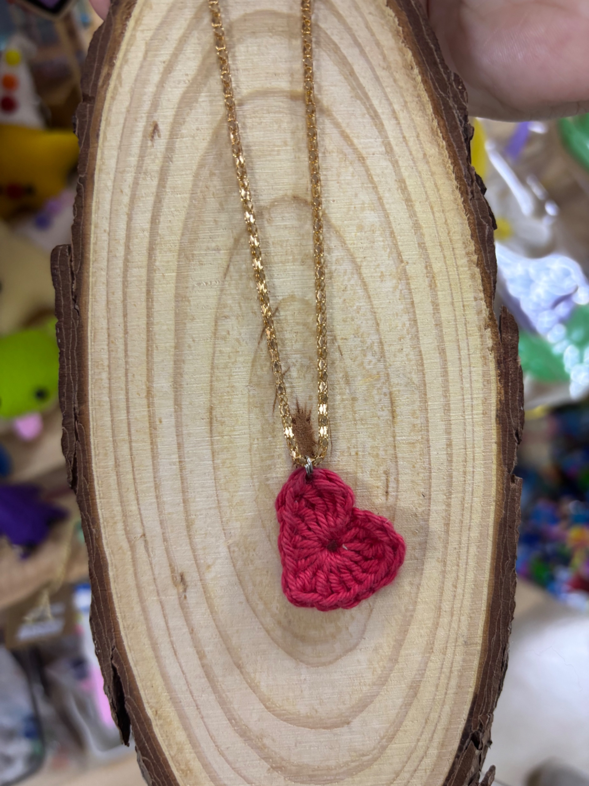 Collar corazón