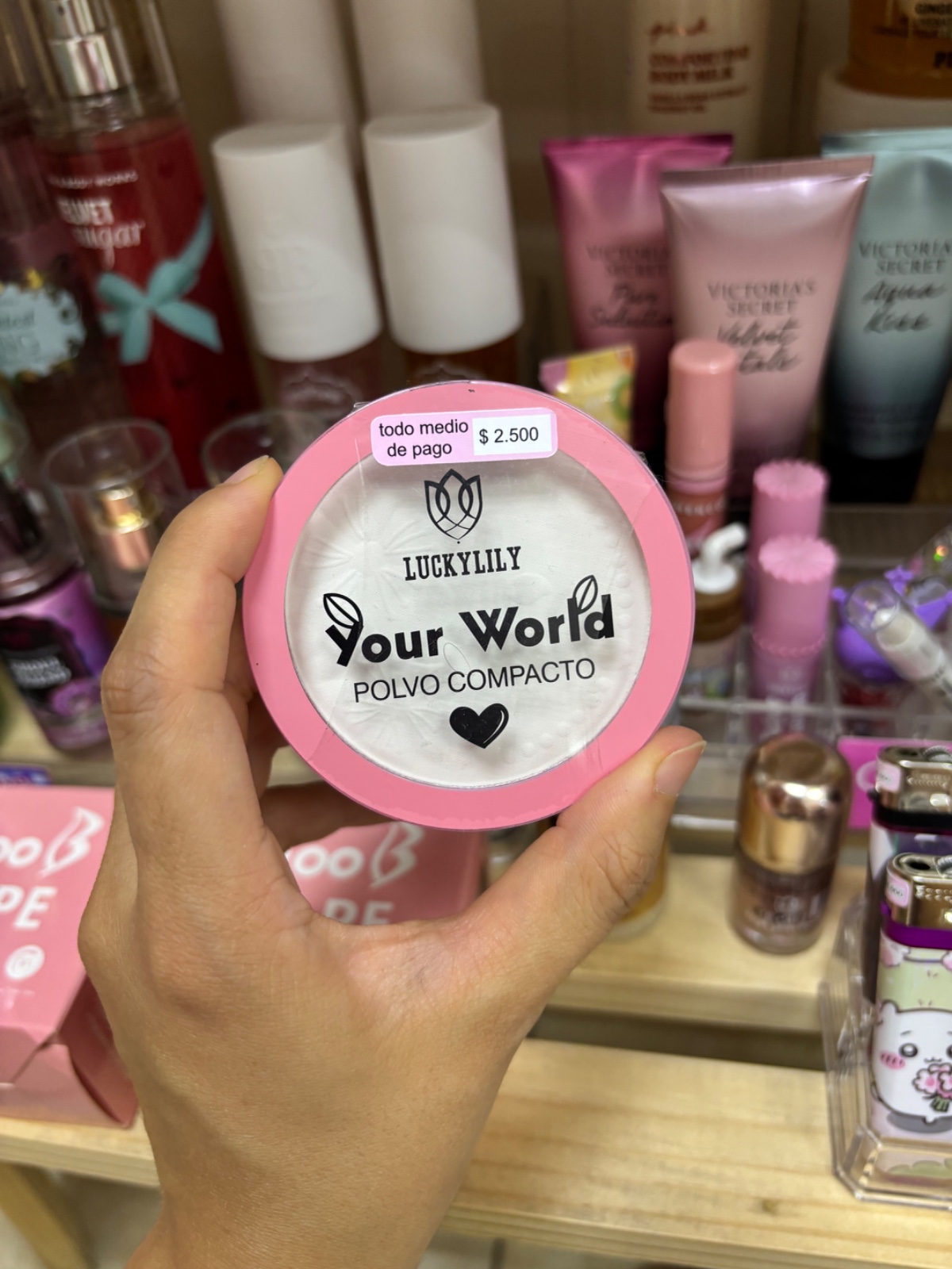 Polvo compacto translúcido  1