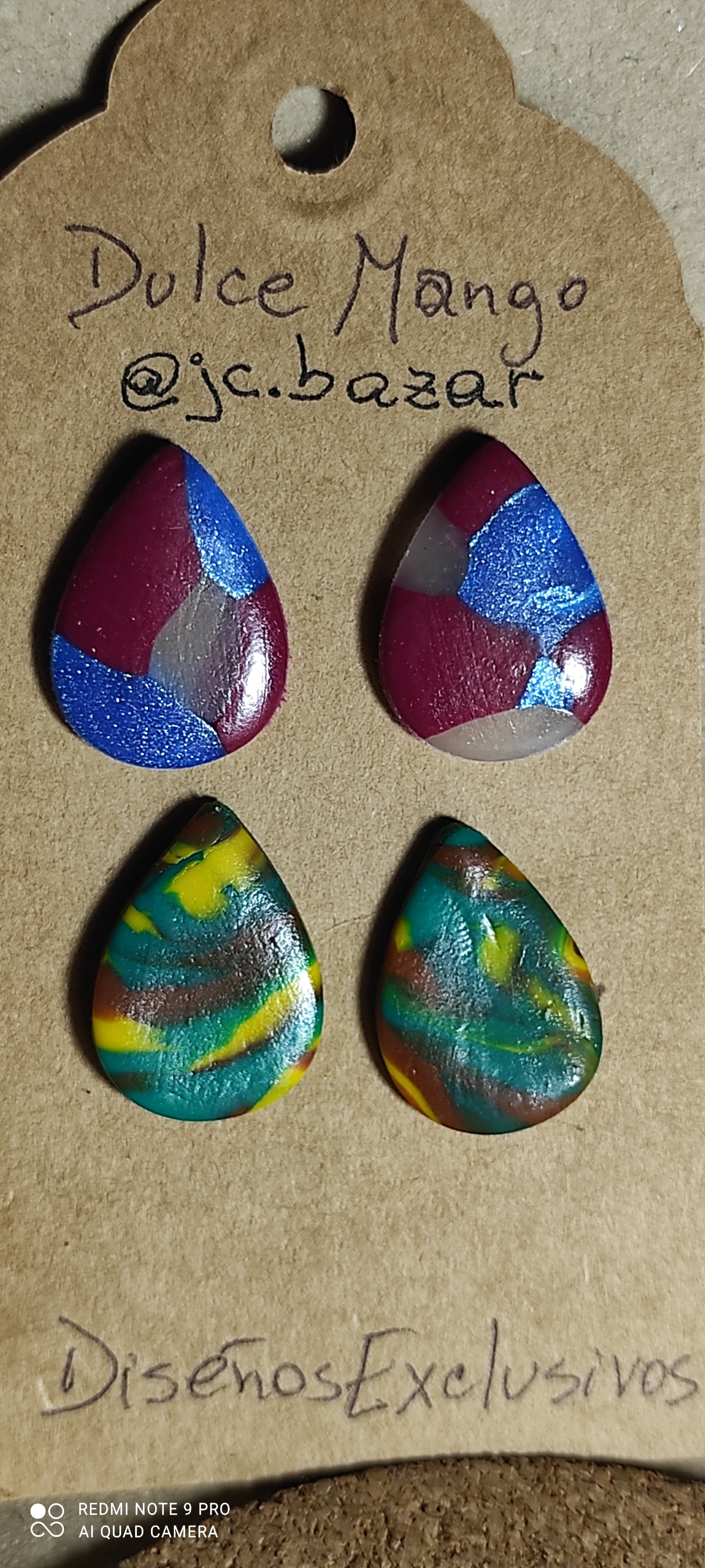 Aros de arcilla polimerica 