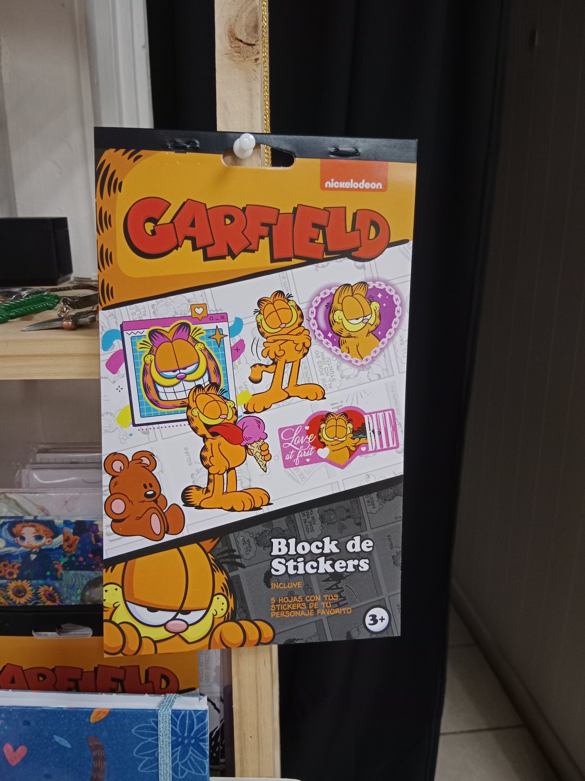 Block de stickers Garfield 