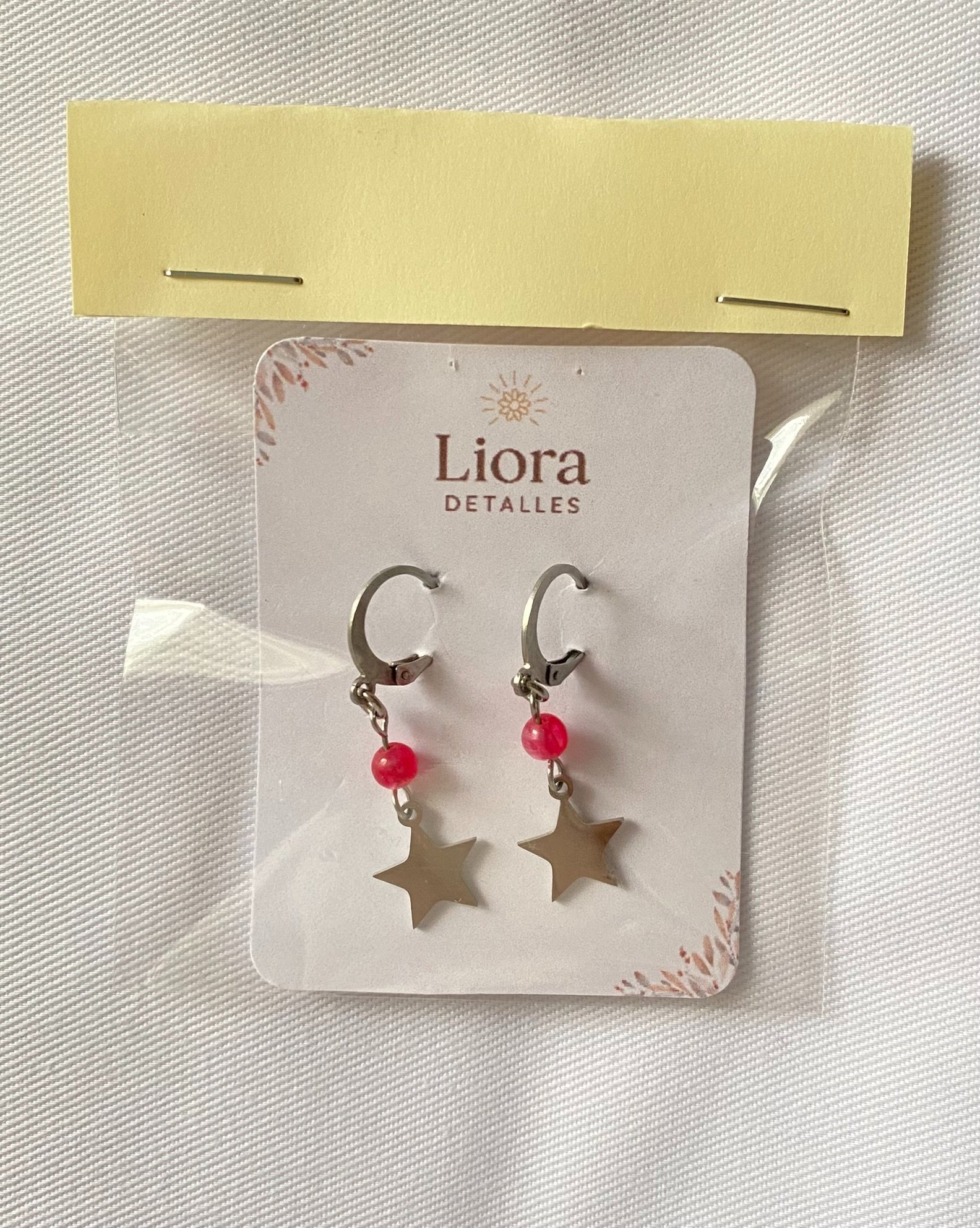 Aro colgante estrella