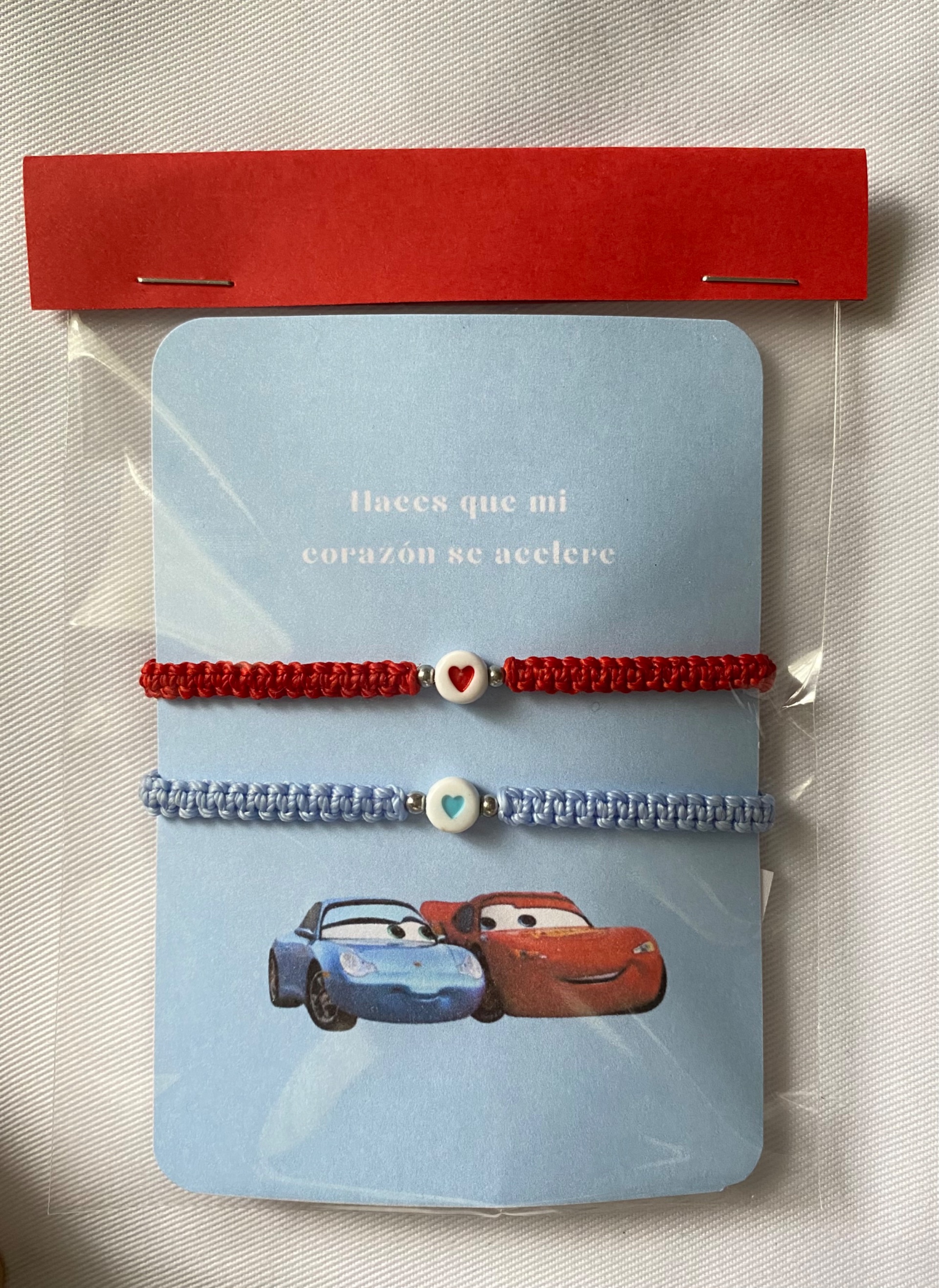 Pack pulseras Cars