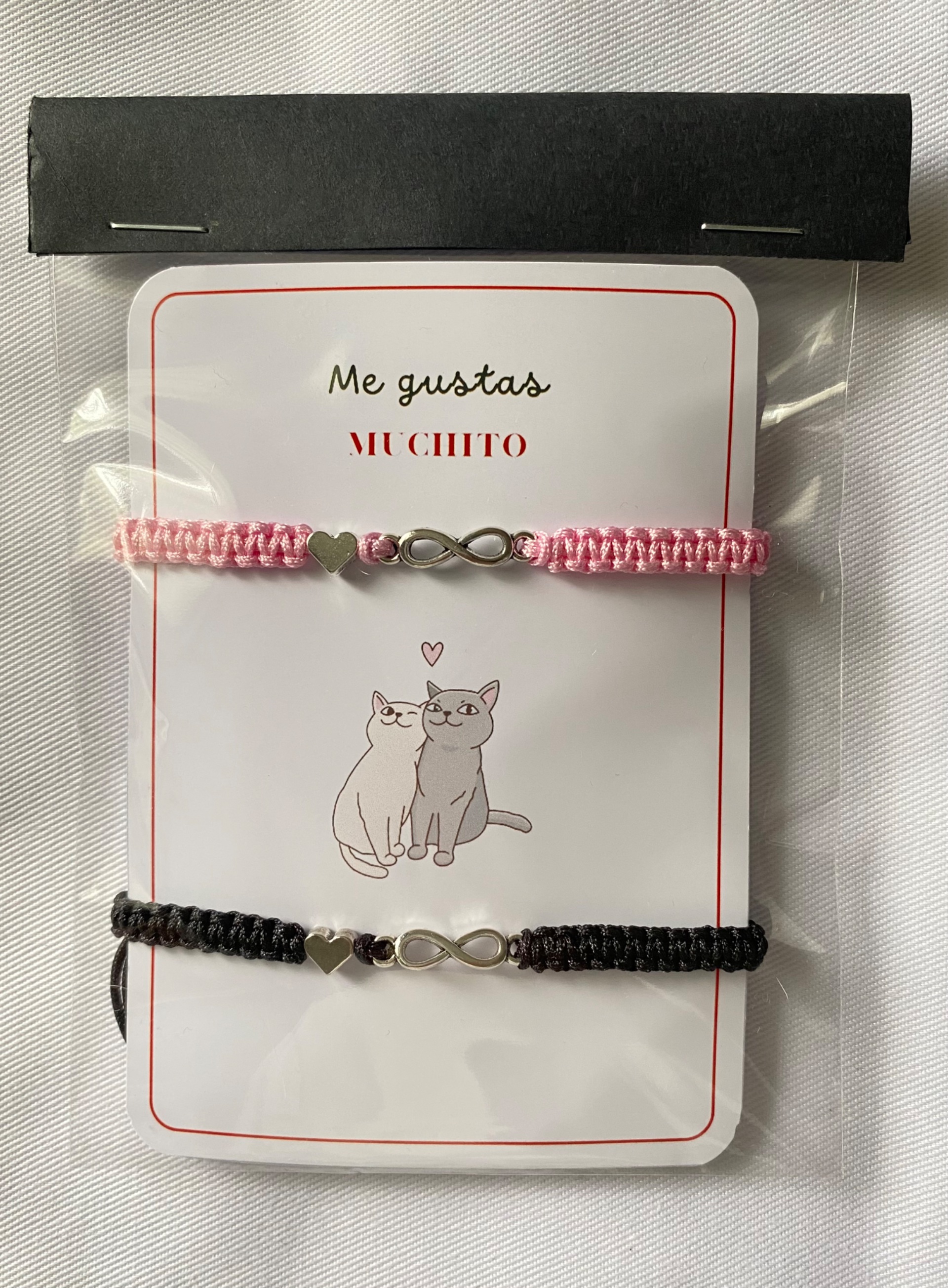 Pack pulsera dijes de infinito 