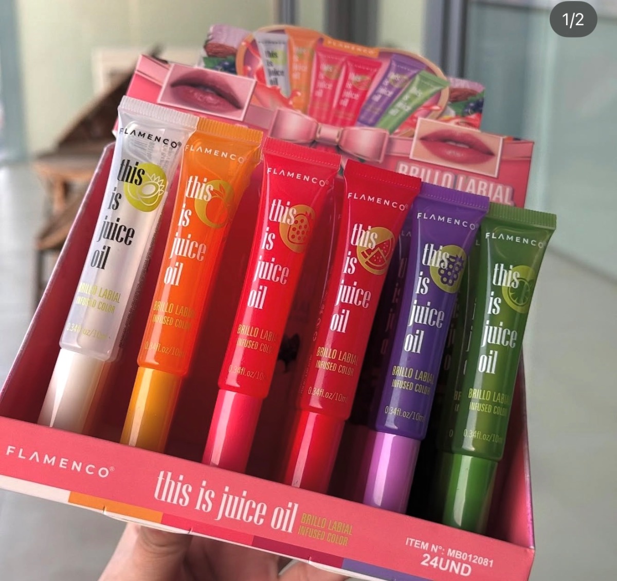 Brillo labial flamenco