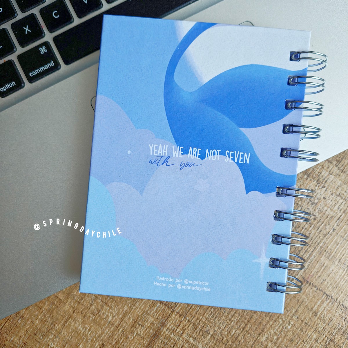 Mini cuaderno BTS We were only seven 3