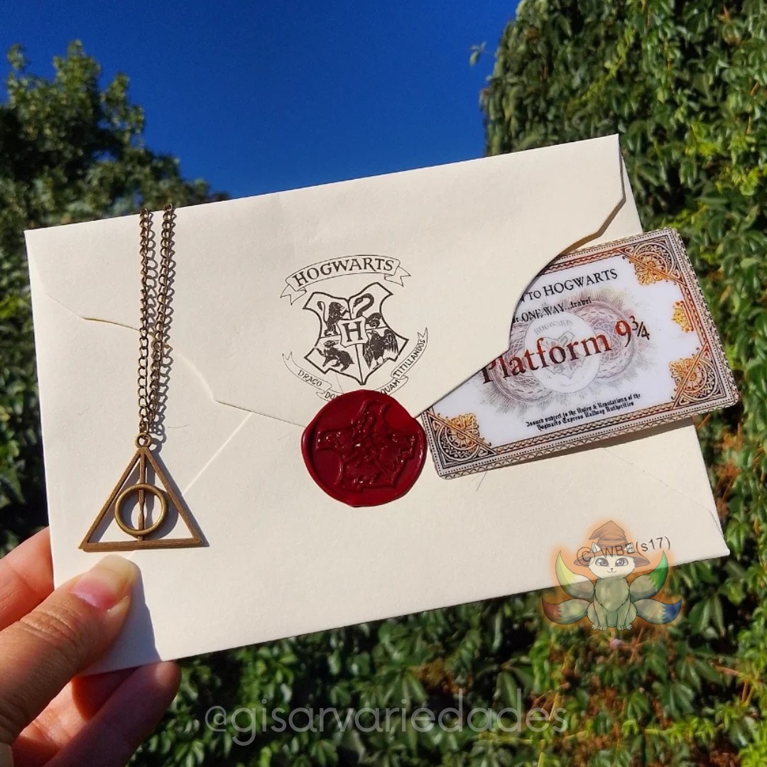 Set Carta de Hogwarts (Harry Potter) 1