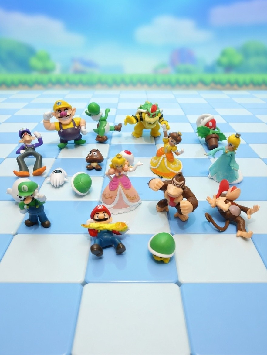 Figuritas chicas Super Mario 2